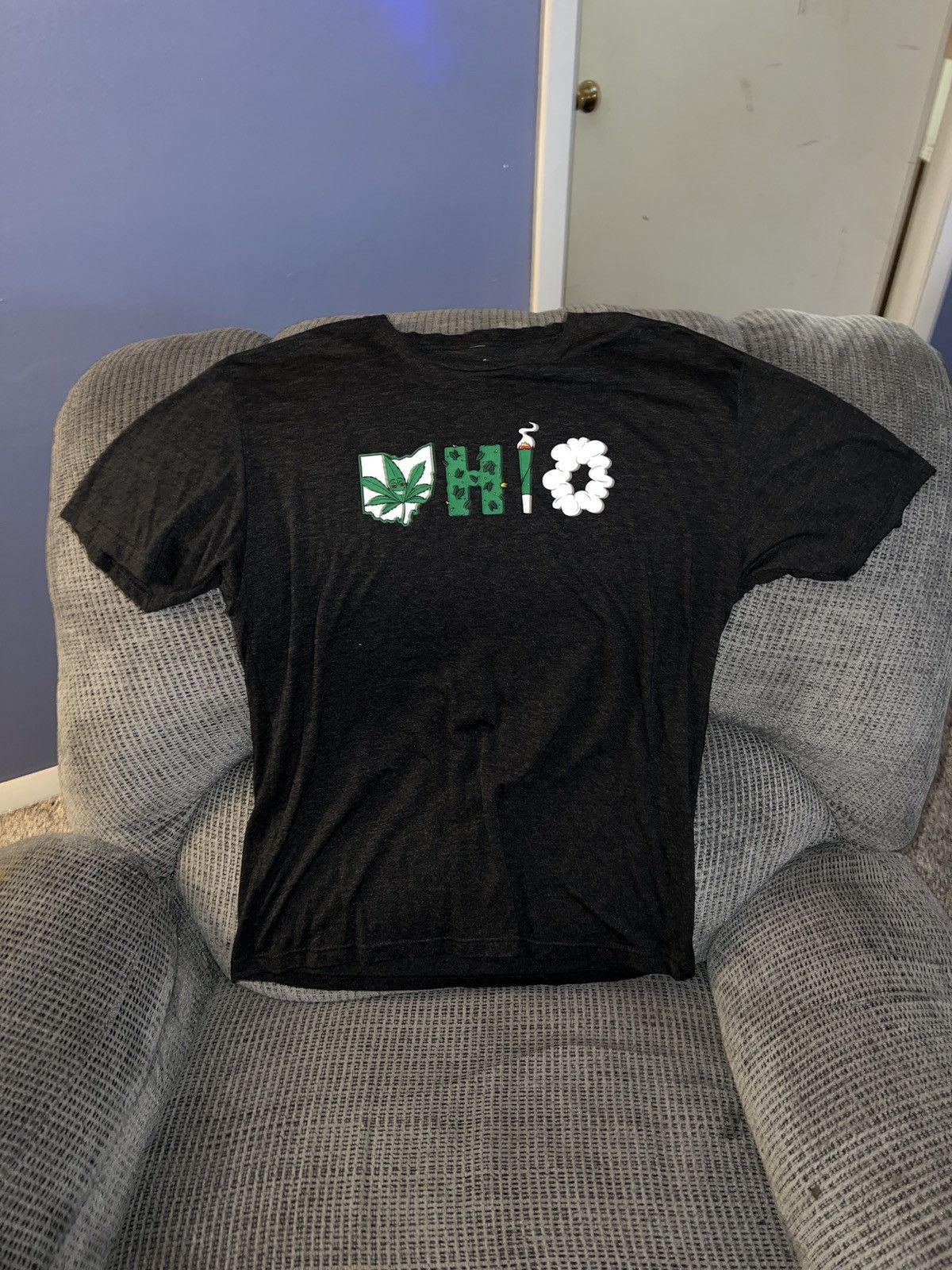 Hypebeast Ohio Clothing Marijuana Tee Size US L / EU 52-54 / 3 - 1 Thumbnail
