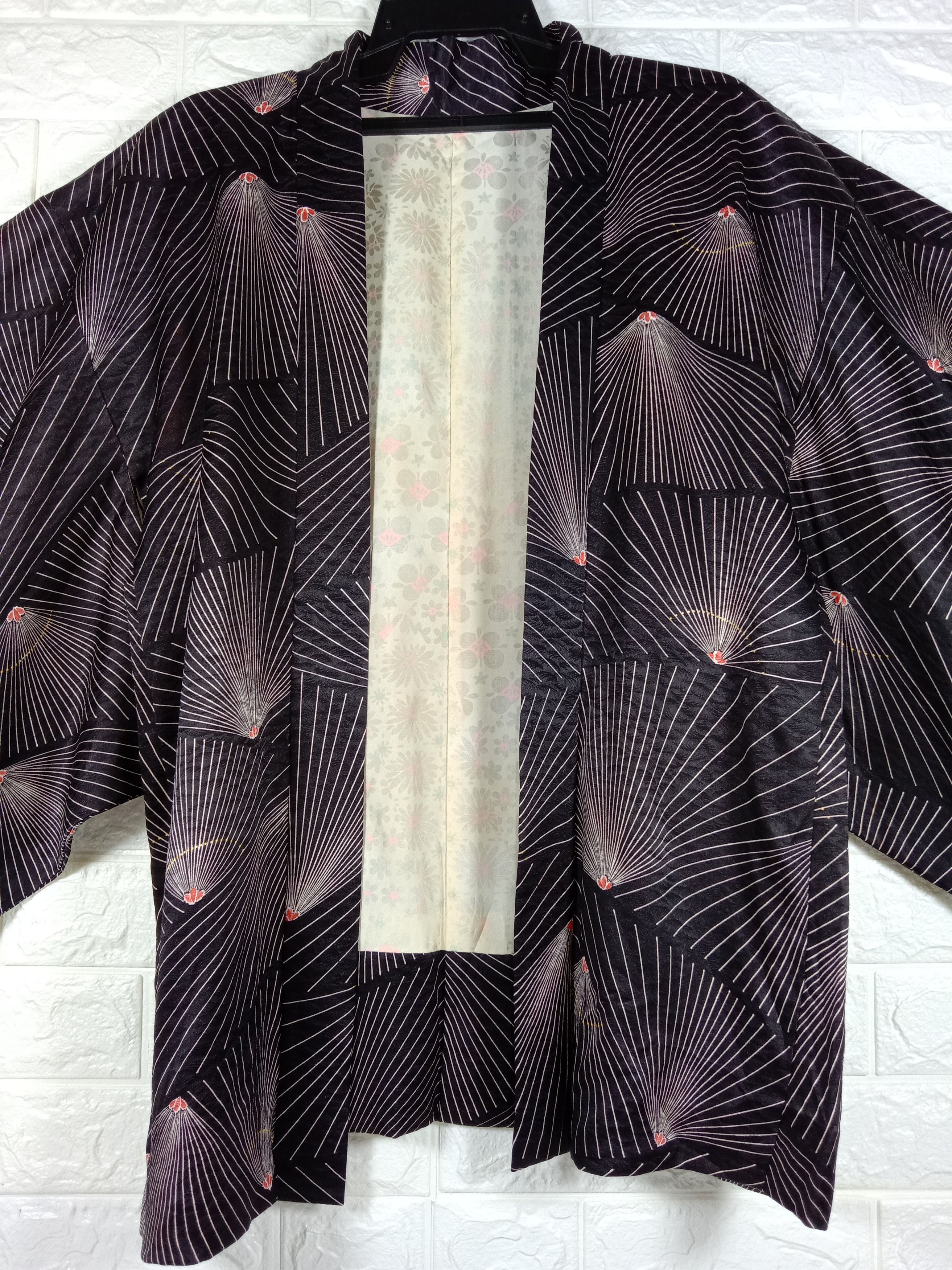 Japanese Brand Vintage Japanese Brand Kimono Art Design Noragi Cardigan Size US XL / EU 56 / 4 - 2 Thumbnail