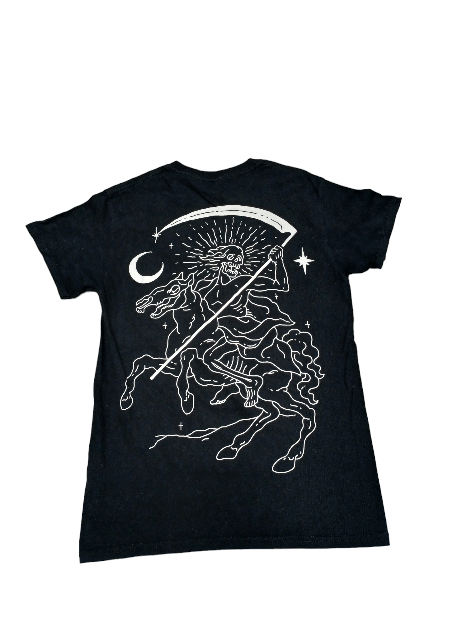 Gildan CHELSEA GRIN WWE MERCH SKULLS DEATH ON A HORSE GILDAN TEE Size US S / EU 44-46 / 1 - 1 Thumbnail