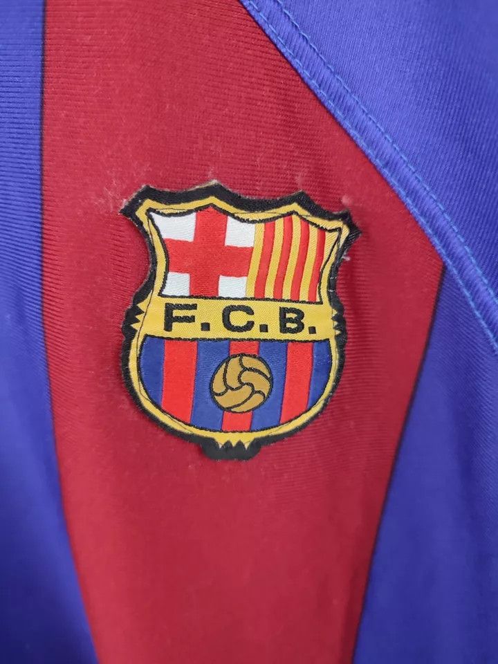 Vintage Vintage F.C Barcelona FOOTBALL SHIRT SOCCER JERSEY Size US XXL / EU 58 / 5 - 4 Thumbnail