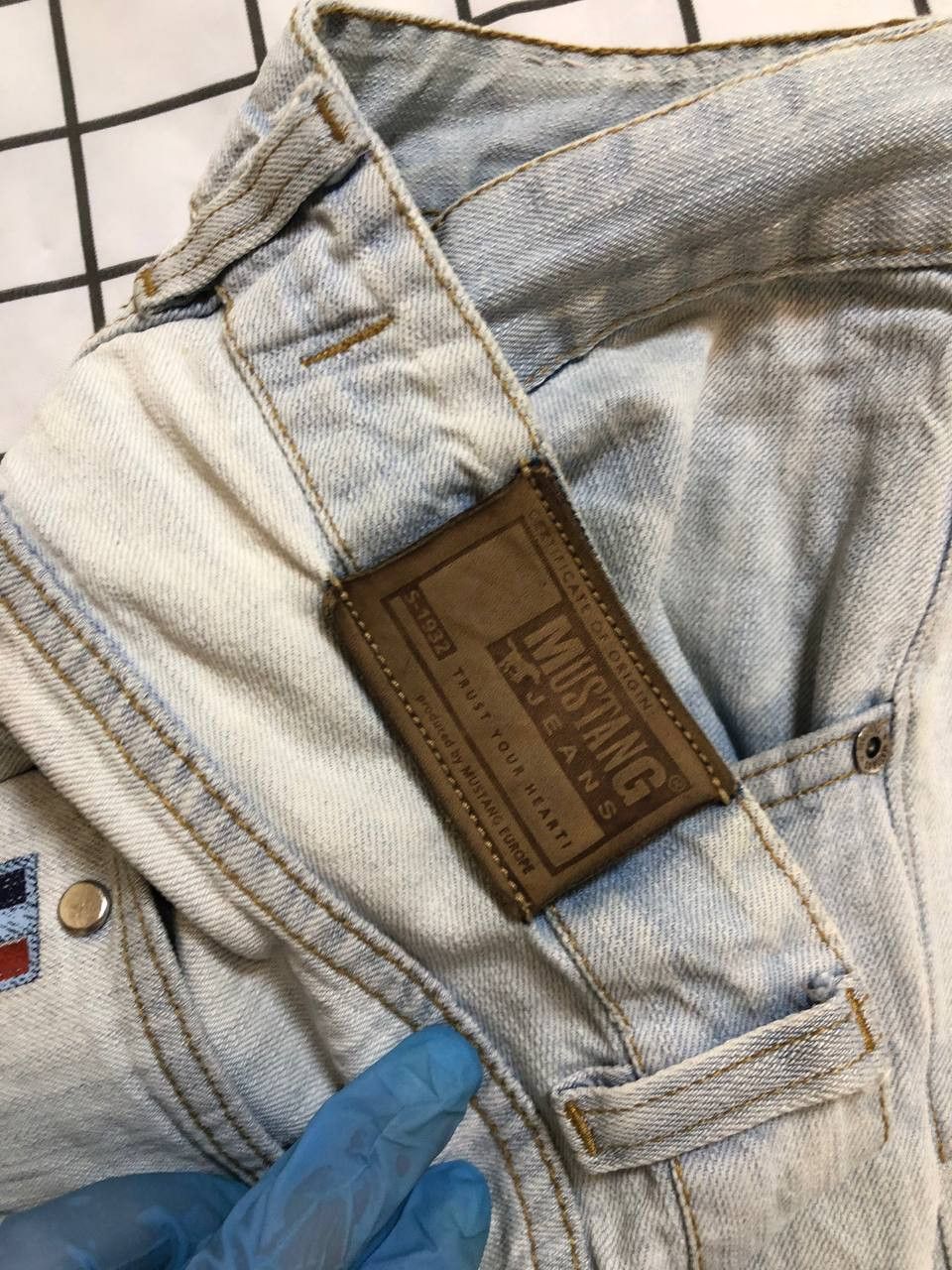 Mustang Vintage MUSTANG Jeans Faded Blue Denim Size US 32 / EU 48 - 18 Thumbnail