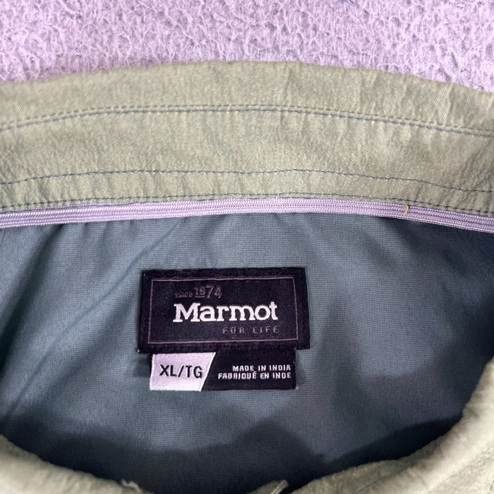 Marmot Marmot Men's Hamilton XL Button-Up Short Sleeve Green Ombray Size US 36 / EU 52 - 7 Thumbnail