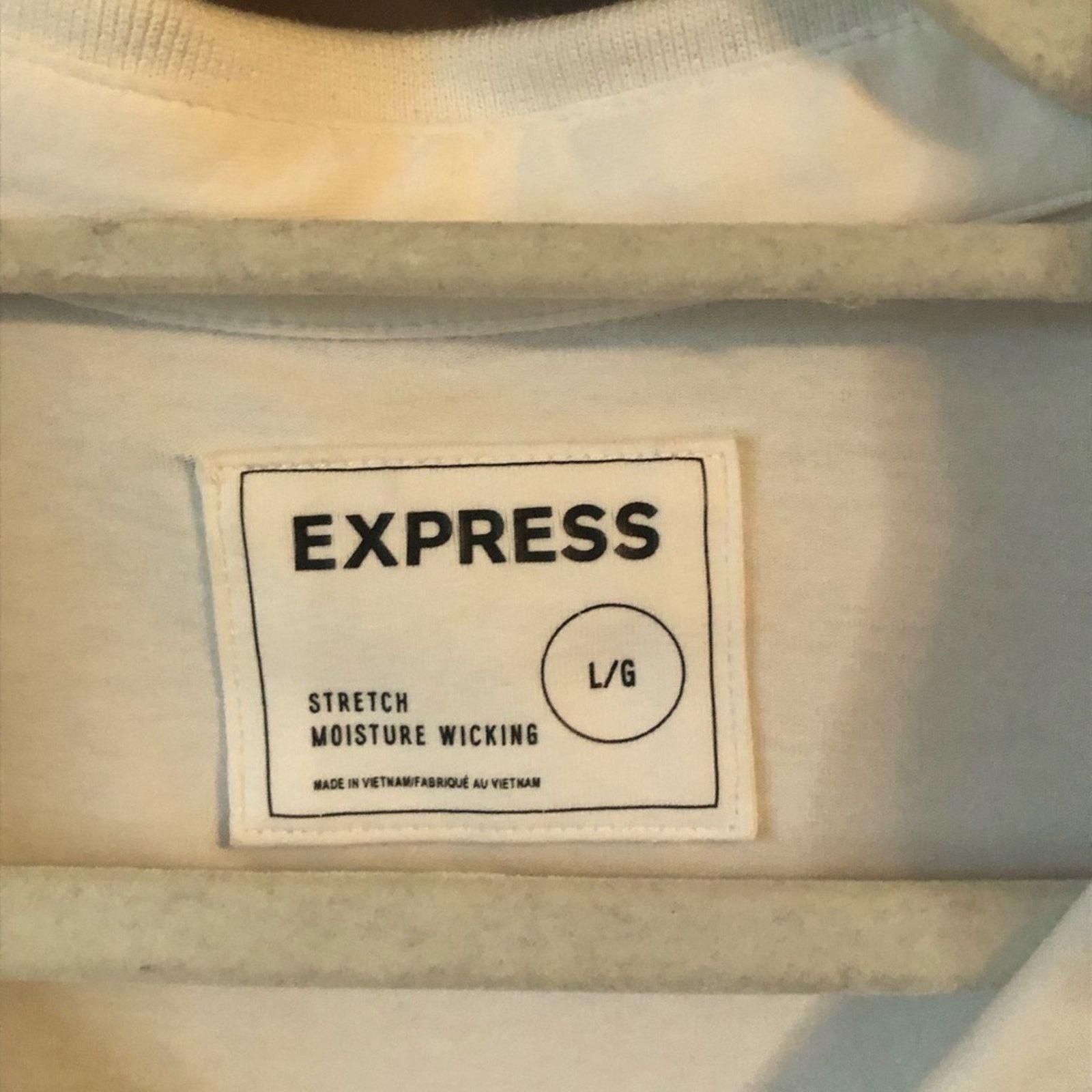 Express Men’s Polo shirt top by Express. Large. Size US L / EU 52-54 / 3 - 5 Thumbnail