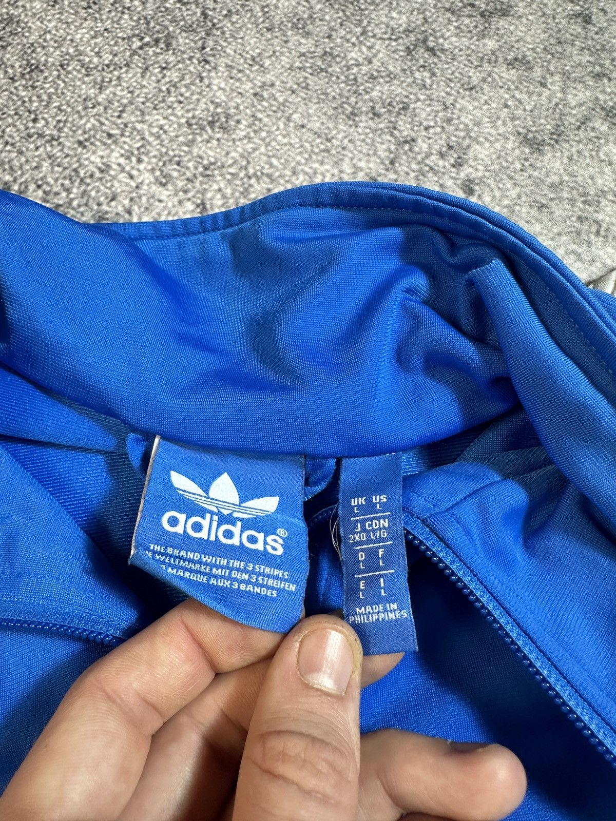 Adidas Y2K Vintage Adidas Zip Up Jacket Streetwear Style USA Rare L Size US L / EU 52-54 / 3 - 2 Thumbnail