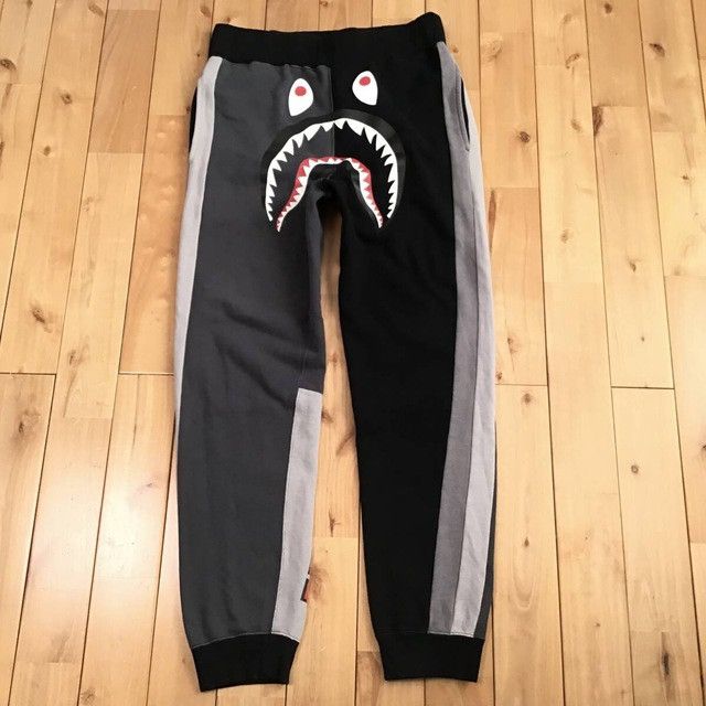 Bape BAPE CRAZY SHARK SLIM FIT SWEAT PANTS a bathing ape ★size M Size US 32 / EU 48 - 2 Thumbnail
