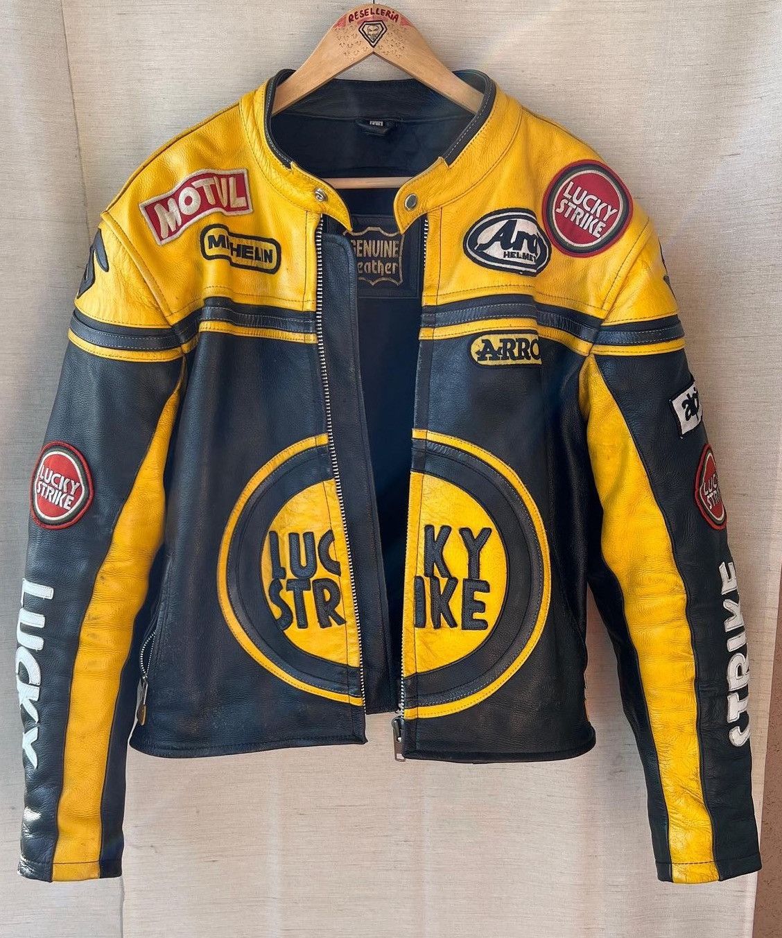 Genuine Leather × Marlboro ultra rare lucky strike marlboro ferrari usa america motors Size US L / EU 52-54 / 3 - 5 Thumbnail