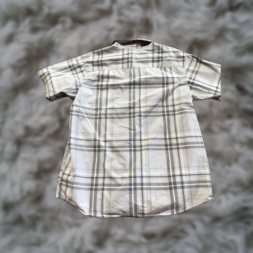 Columbia Mens Shirt Button-Up XL Plaid Hawaiian Short Sleeve Lot Of 2 Multicolor Casual