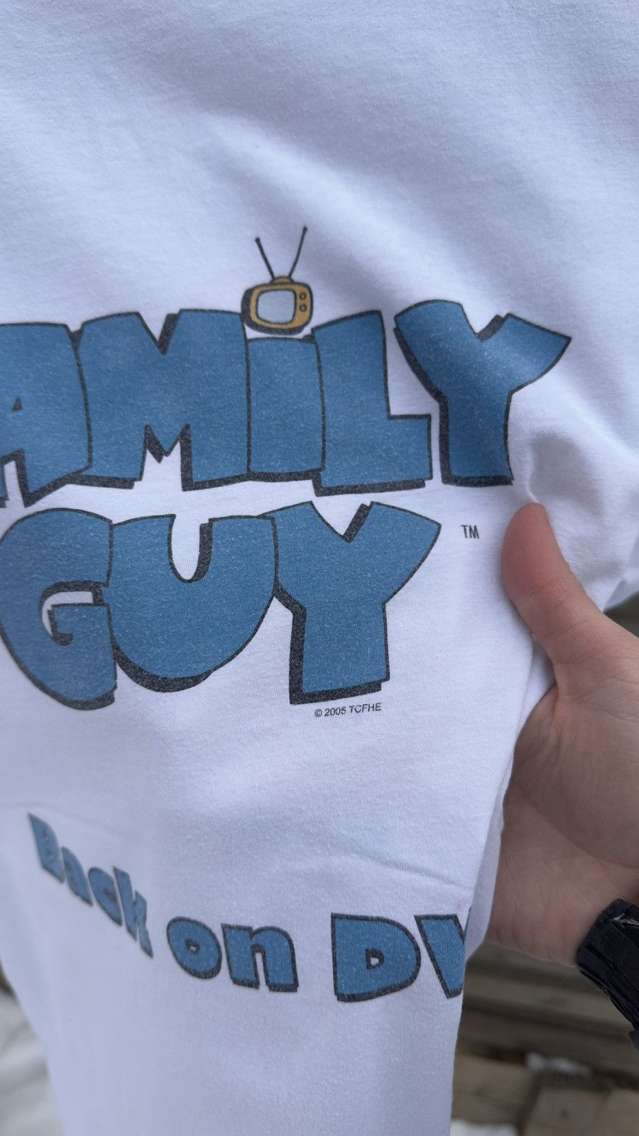 Cartoon Network Vintage Family Guy Stewie Shirt Navy Cartoon Fox Network Size US L / EU 52-54 / 3 - 10 Thumbnail