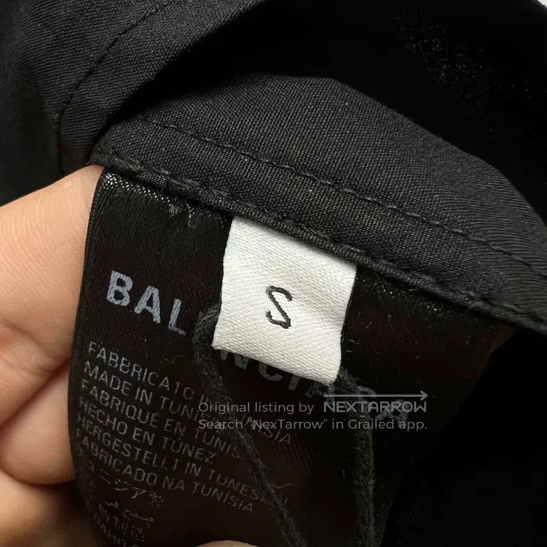 Balenciaga Balenciaga Bitcoin Double B Stripe Logo Black Long Sleeve Size US S / EU 44-46 / 1 - 5 Thumbnail