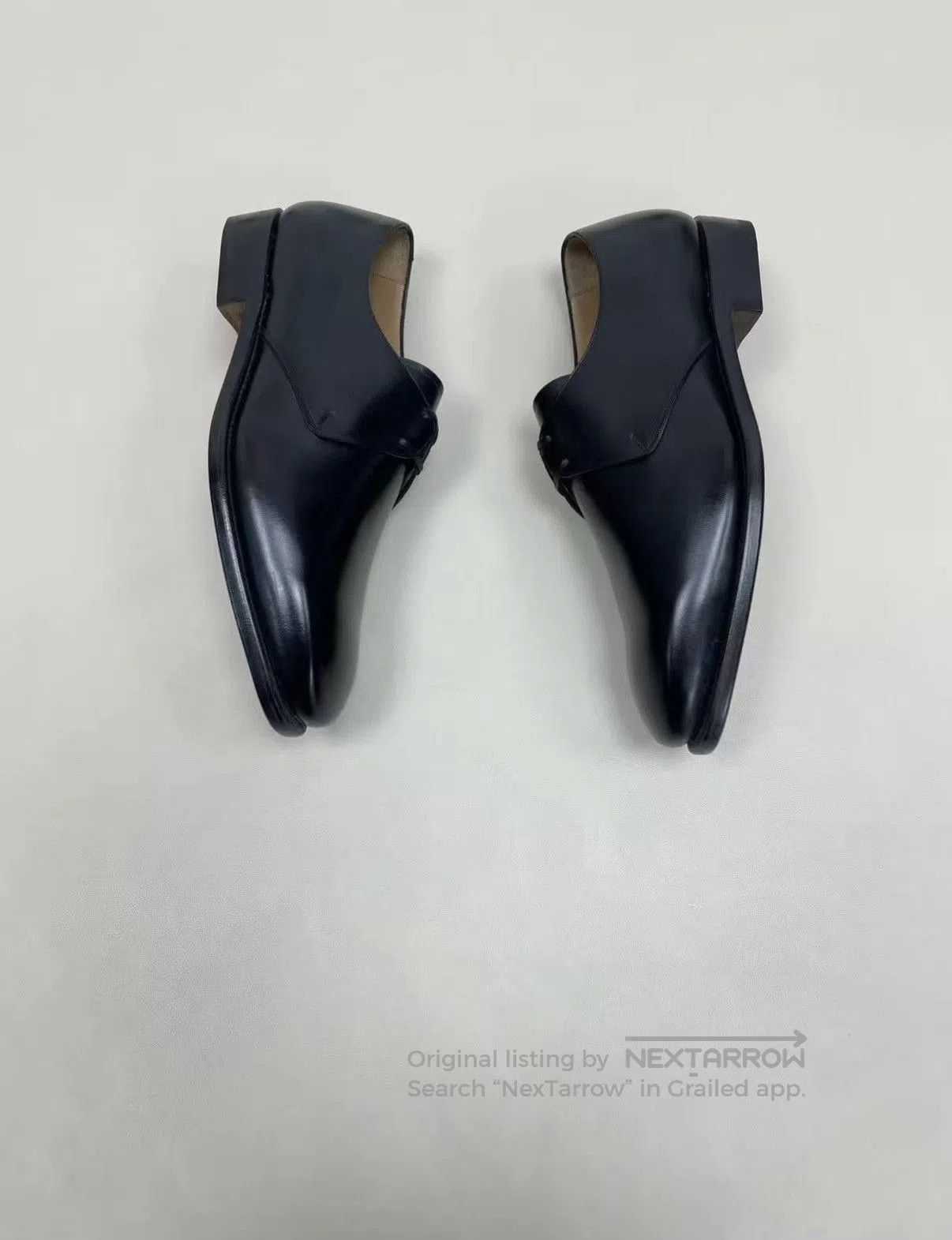 Salvatore Ferragamo Black Leather Formal Lace-Up Shoes. Size US 6.5 / EU 39-40 - 7 Thumbnail