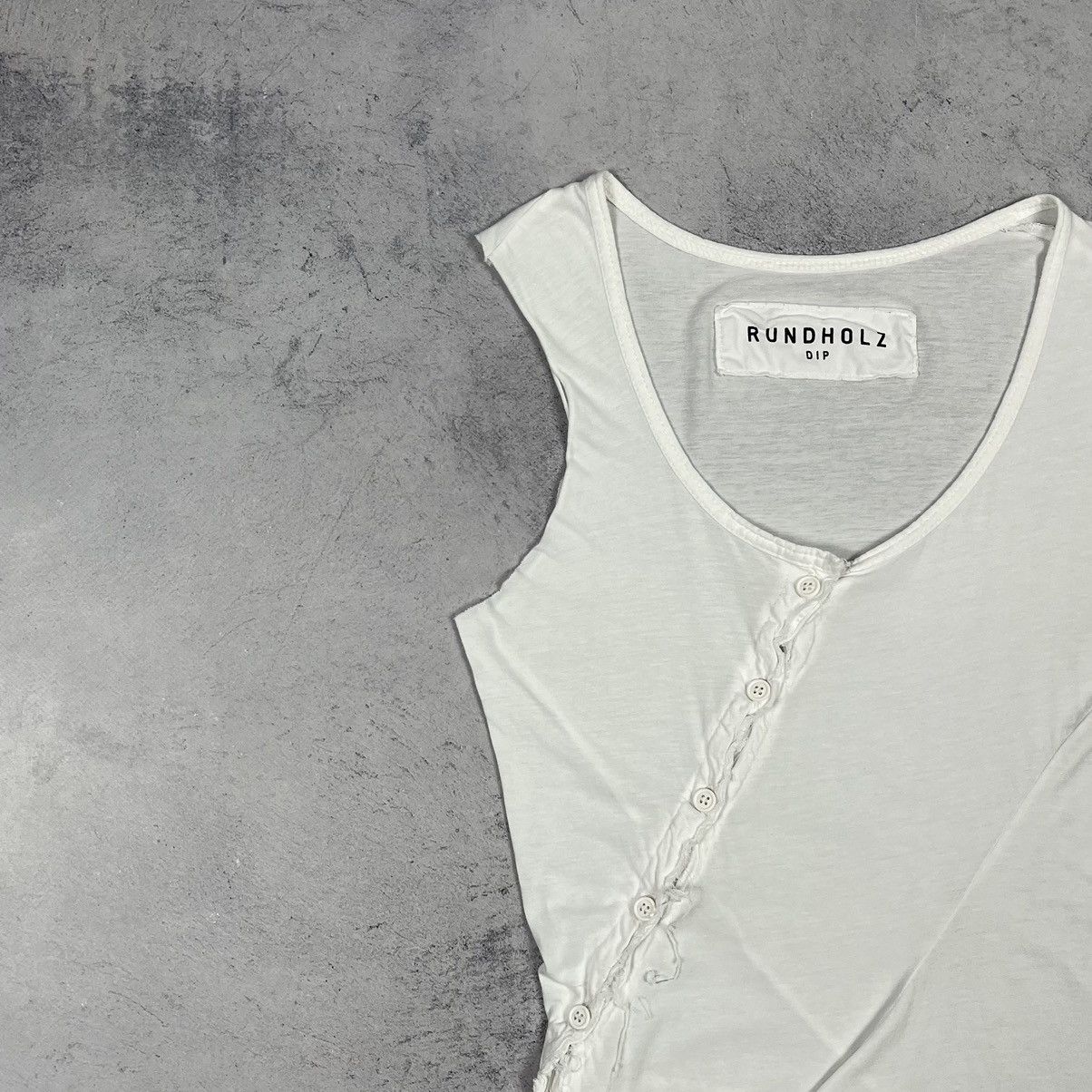 Rundholz Ladies Rundholz DIP Lagenlook Avant-Garde Tank Top Size M / US 6-8 / IT 42-44 - 6 Thumbnail