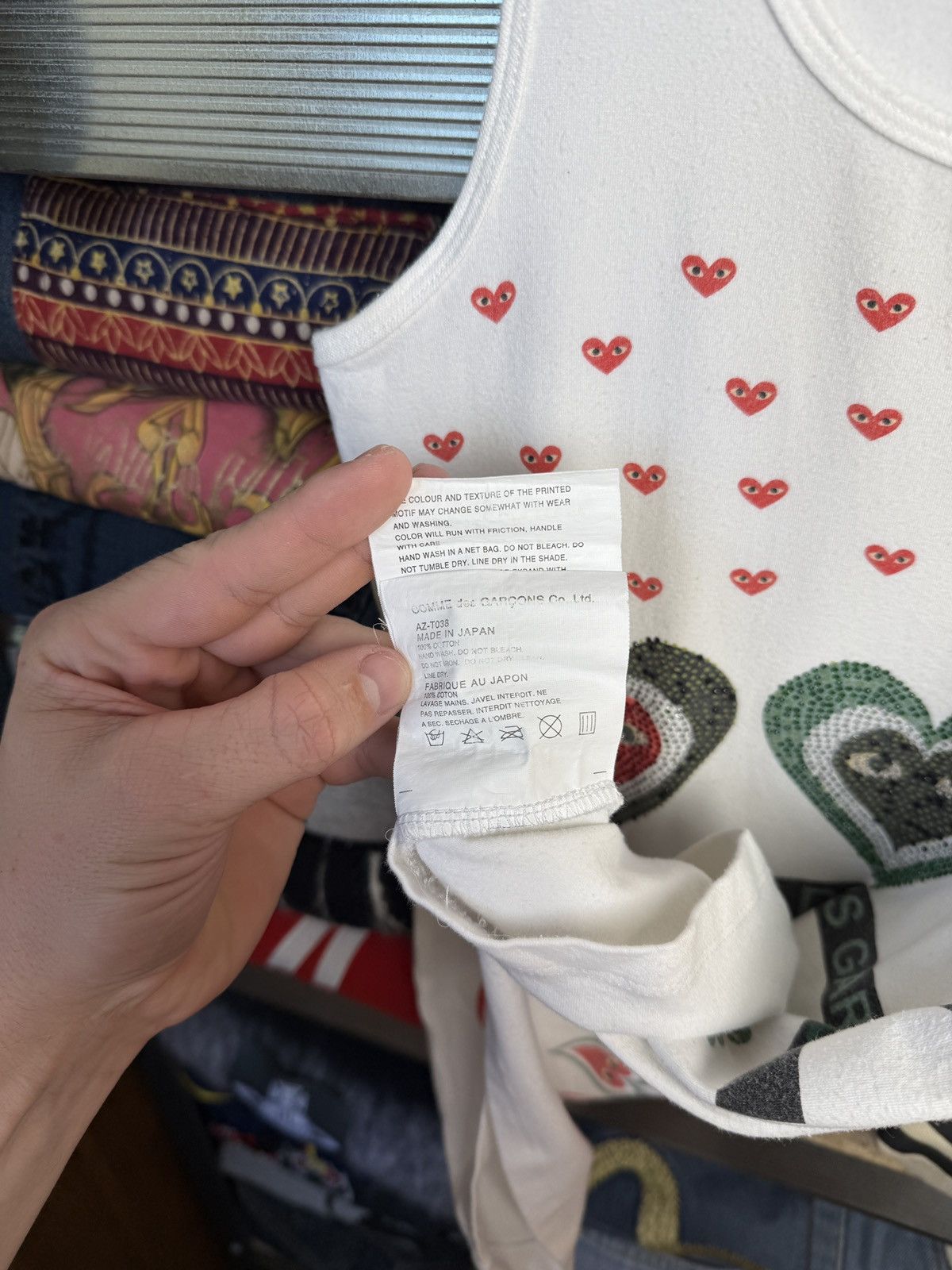 Comme des Garcons Play Comme des Garçons CDG Designer Made in Japan Size US L / EU 52-54 / 3 - 8 Thumbnail