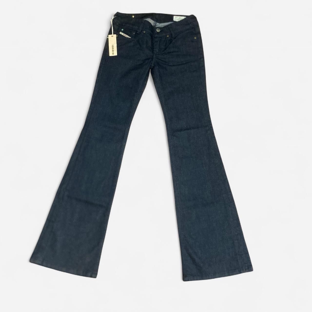 Diesel Deadstock LOUVELY 26x32 Dark denim low rise flare