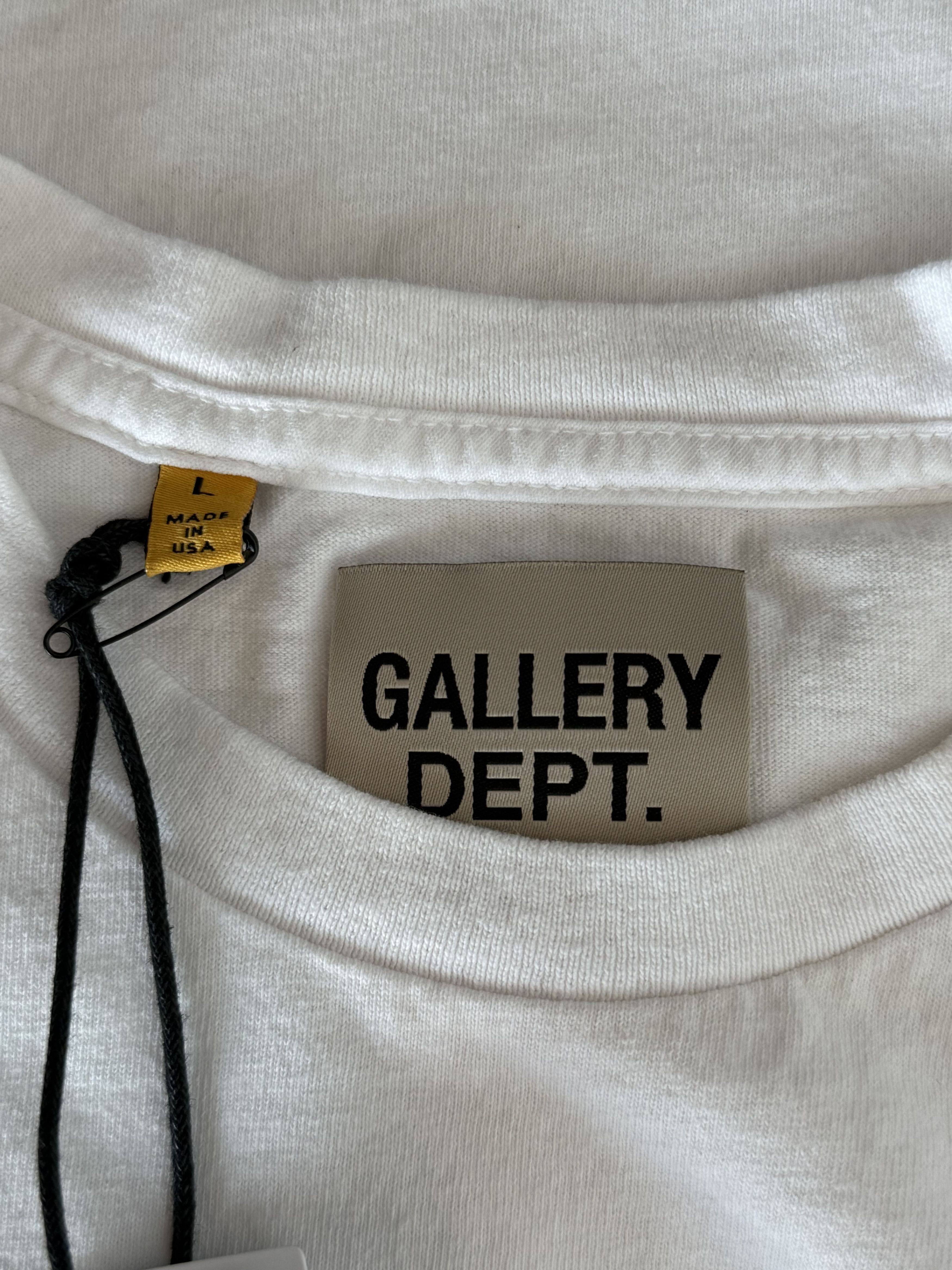 Gallery Dept. Gallery Dept White & Red Art That Kills Logo T-Shirt Size US XS / EU 42 / 0 - 3 Thumbnail