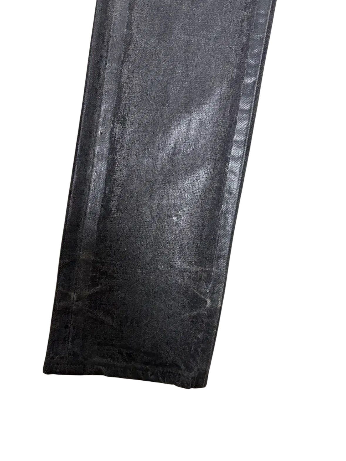 Dior *rare* Dior Homme Hedi Slimane Wax Coated Jean Size US 27 - 6 Thumbnail