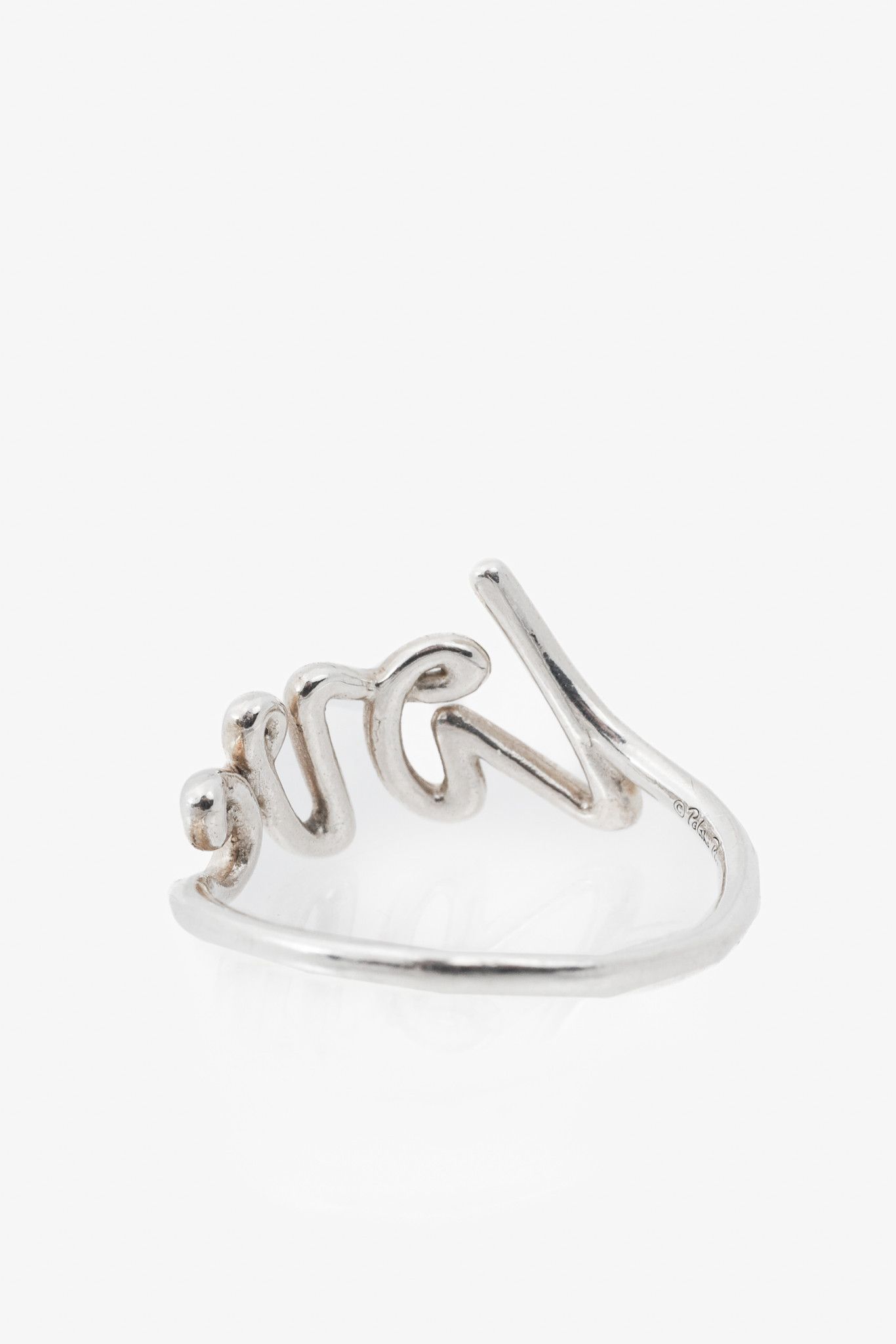 Tiffany & Co. Tiffany & Co. Paloma's Graffiti Love Sterling Silver Ring Size ONE SIZE - 2 Thumbnail