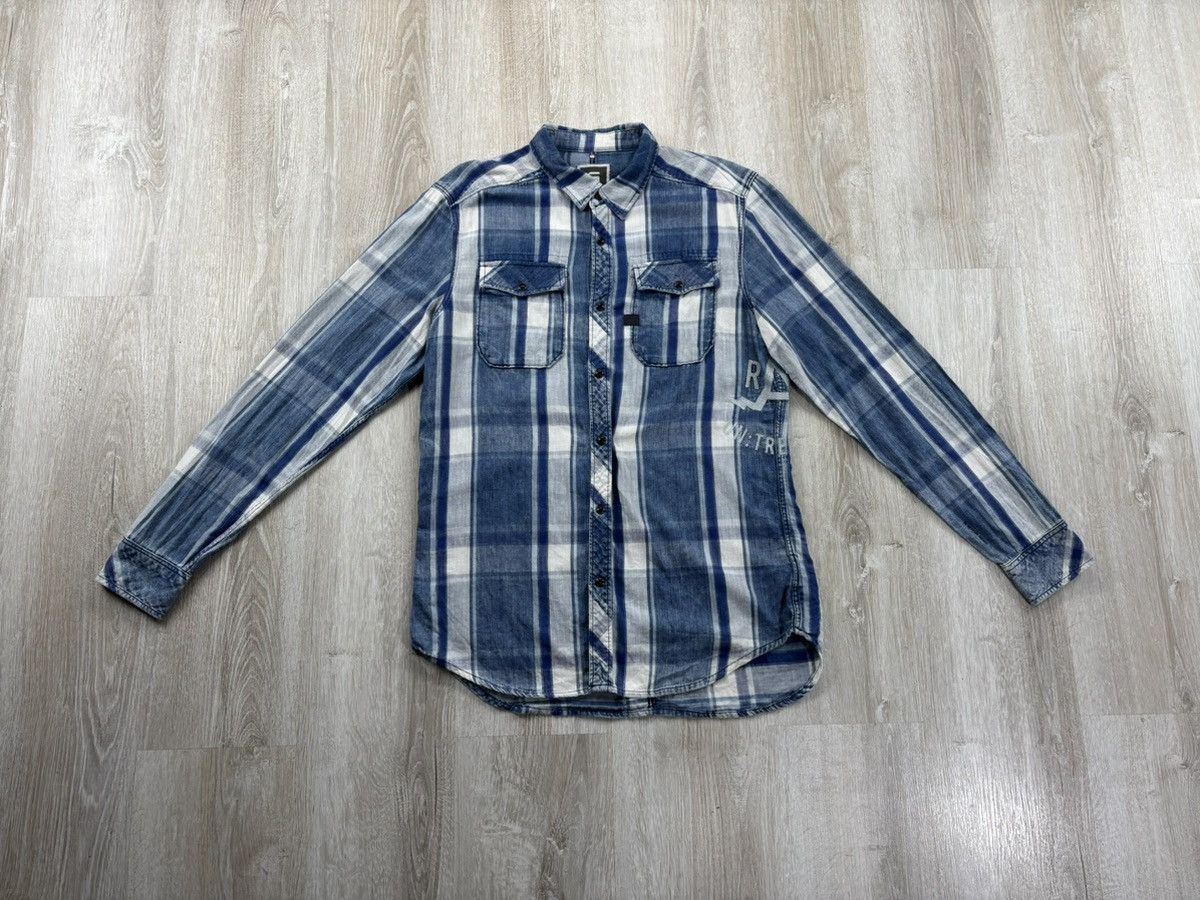 G-Star Mens shirt G Star Raw Size L Color Blue Size US L / EU 52-54 / 3 - 1 Thumbnail