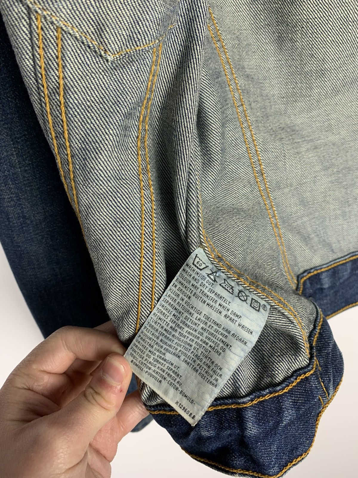 Levi's Vintage Levi’s For Girls Denim Trucker Jacket Size S Blue Size S / US 4 / IT 40 - 12 Thumbnail