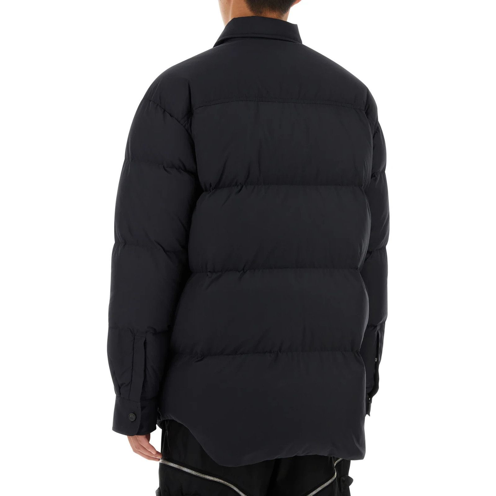 Off-White OFF-WHITE Black Polyester Down Jacket New & Authentic (Men's Size US L / EU 52-54 / 3 - 4 Thumbnail