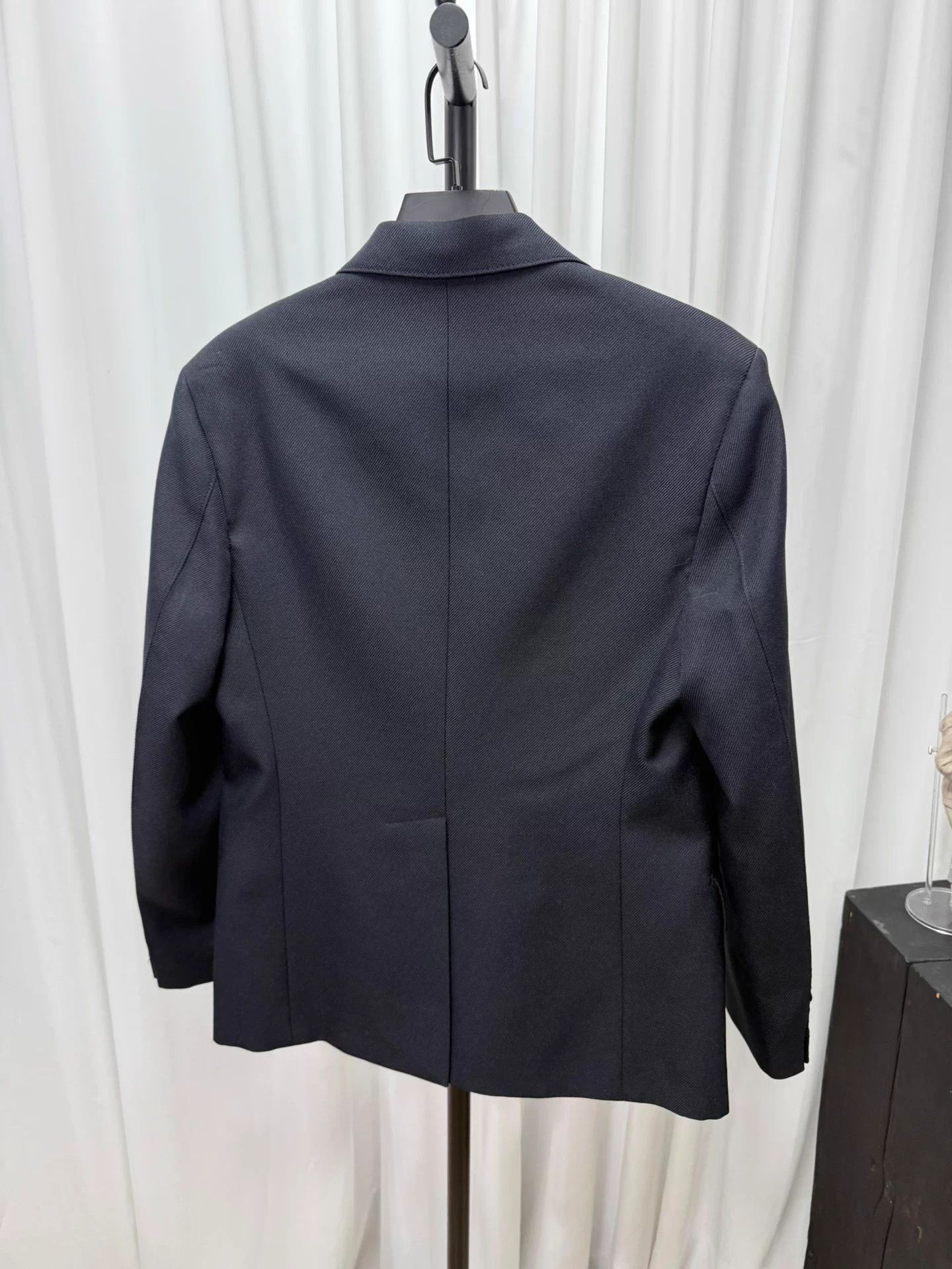 Prada PRADA Geometric Logo Appliqué Wool Suit Size US M / EU 48-50 / 2 - 5 Thumbnail