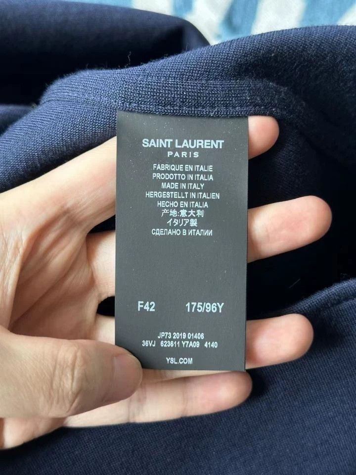 Saint Laurent Paris Saint Laurent Paris Golden logo jacket-2506 Size US S / EU 44-46 / 1 - 2 Thumbnail