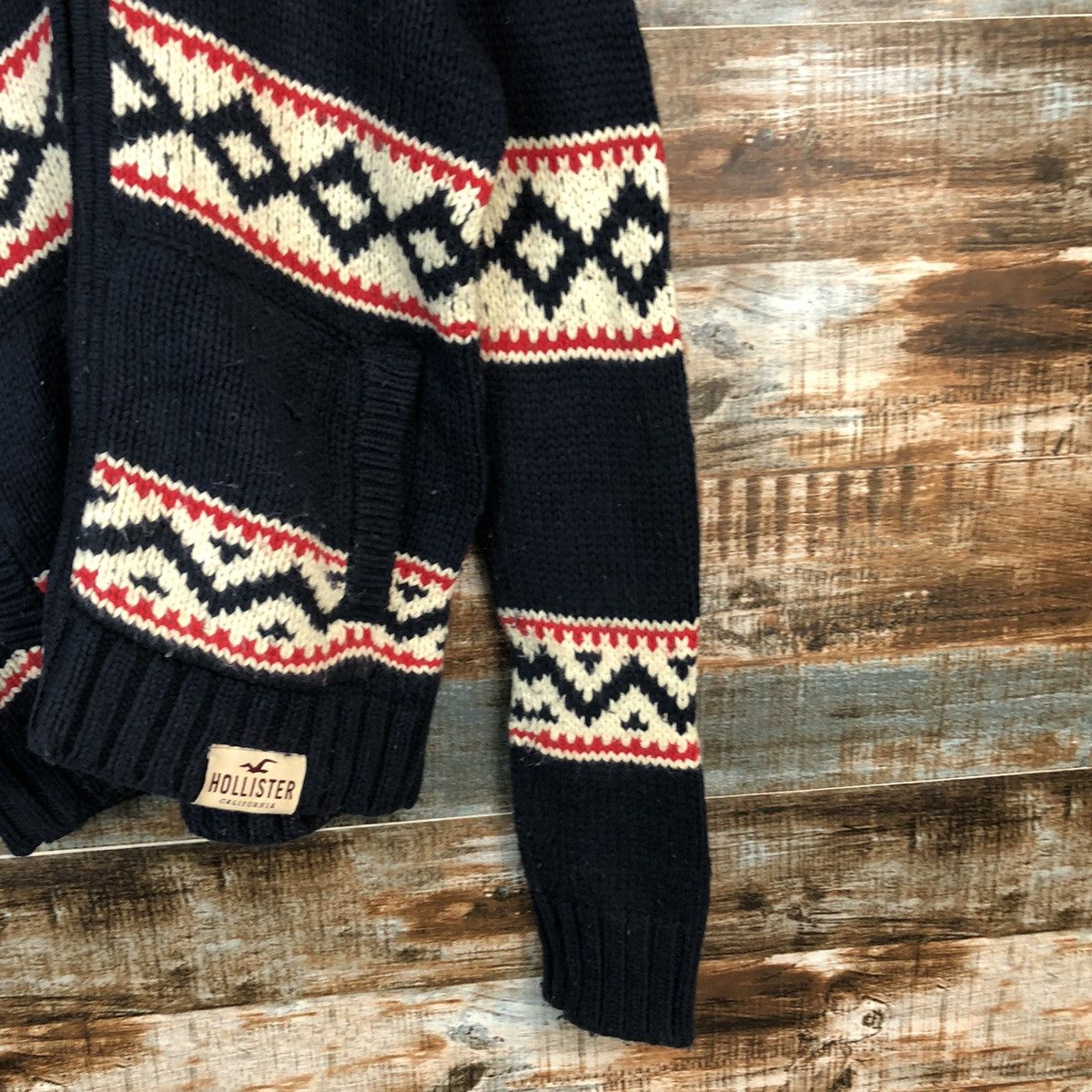 Hollister Hollister art Dark Blue Knitwear #A1709 Size US M / EU 48-50 / 2 - 8 Thumbnail