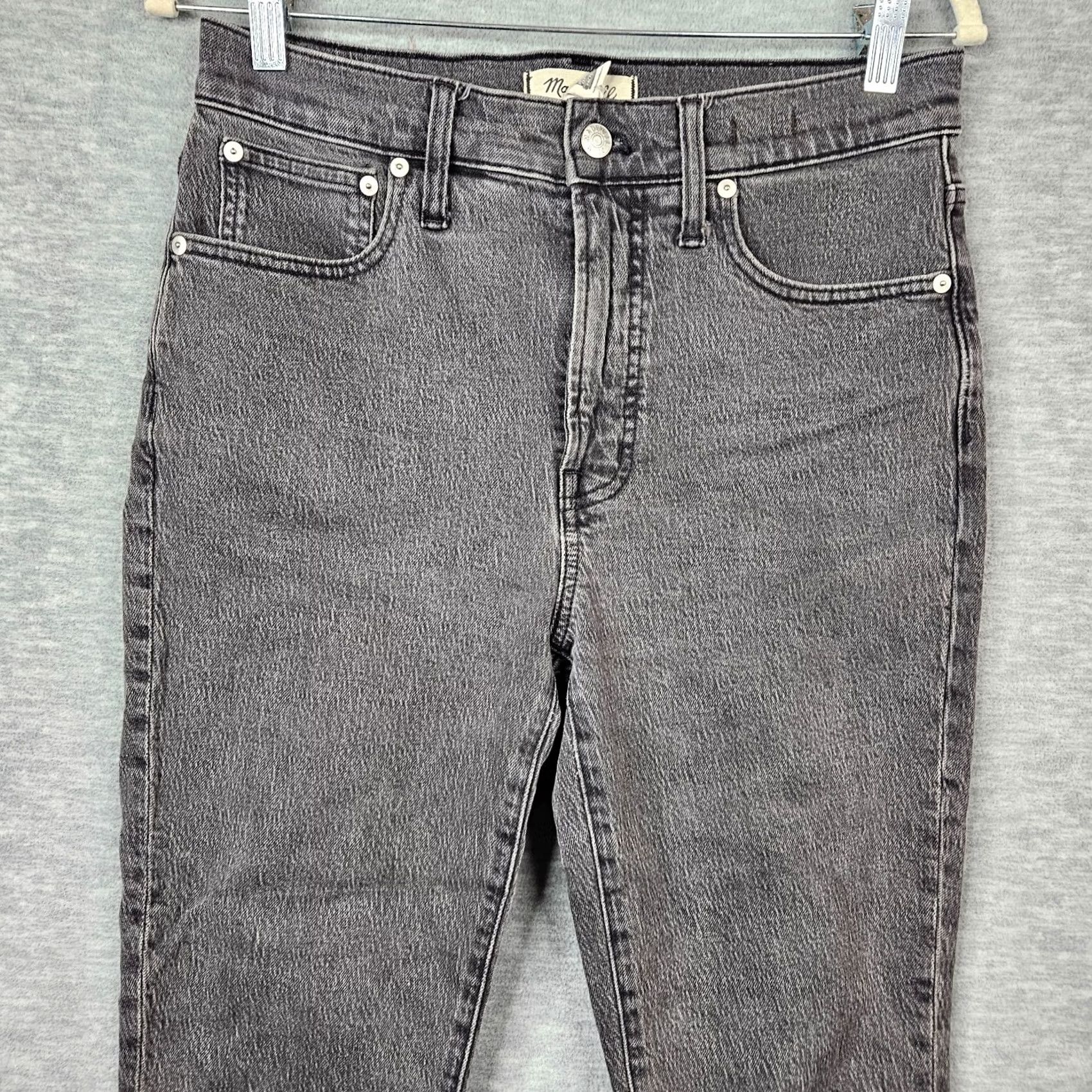 Madewell Madewell The Perfect Vintage Jean Women's Gray Casual Jeans Size 27P Size 27" / US 4 / IT 40 - 7 Thumbnail