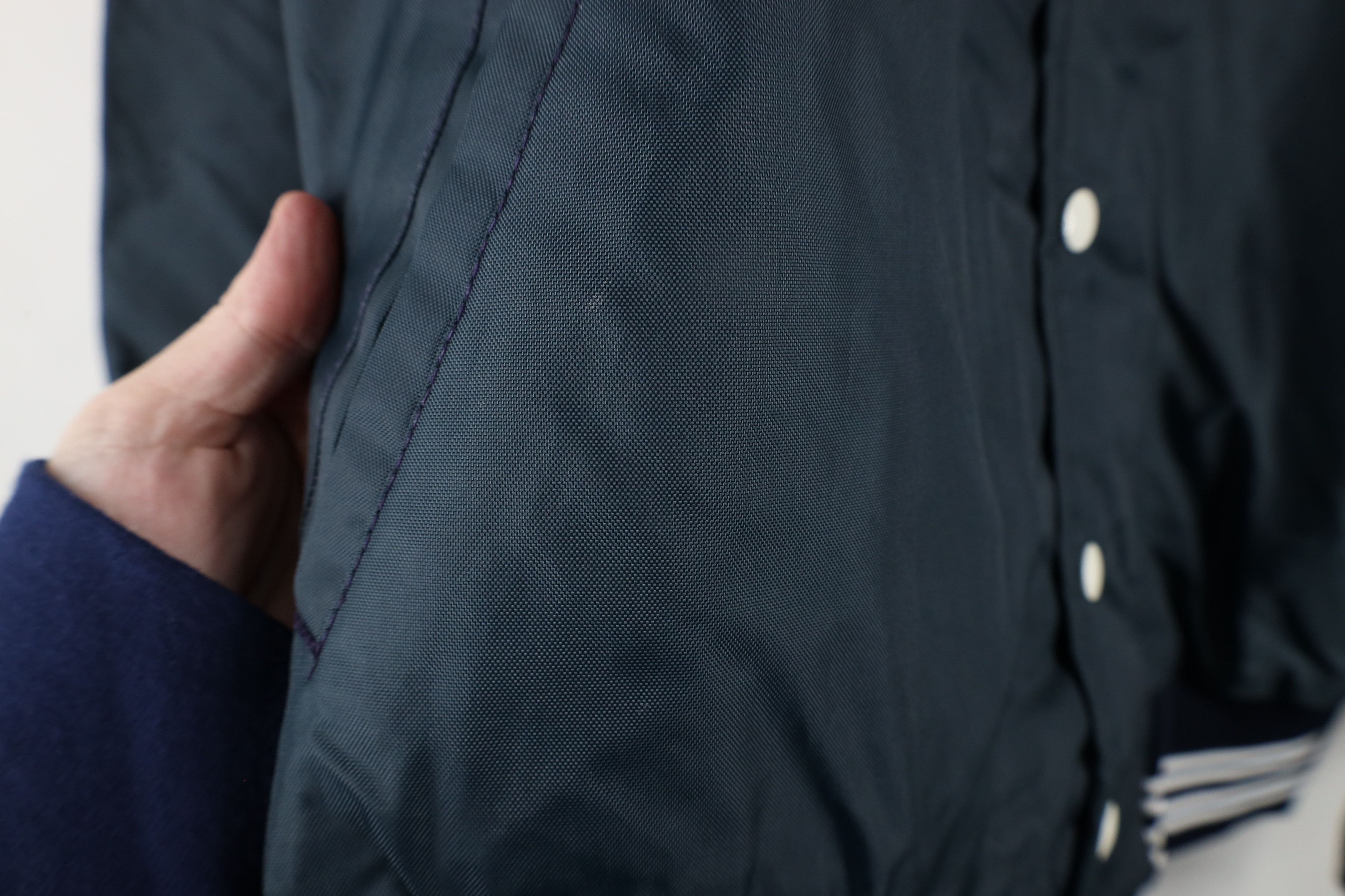 Vintage Vintage 80s 90s Bartlett Nuclear Satin Bomber Jacket USA Size US L / EU 52-54 / 3 - 7 Thumbnail