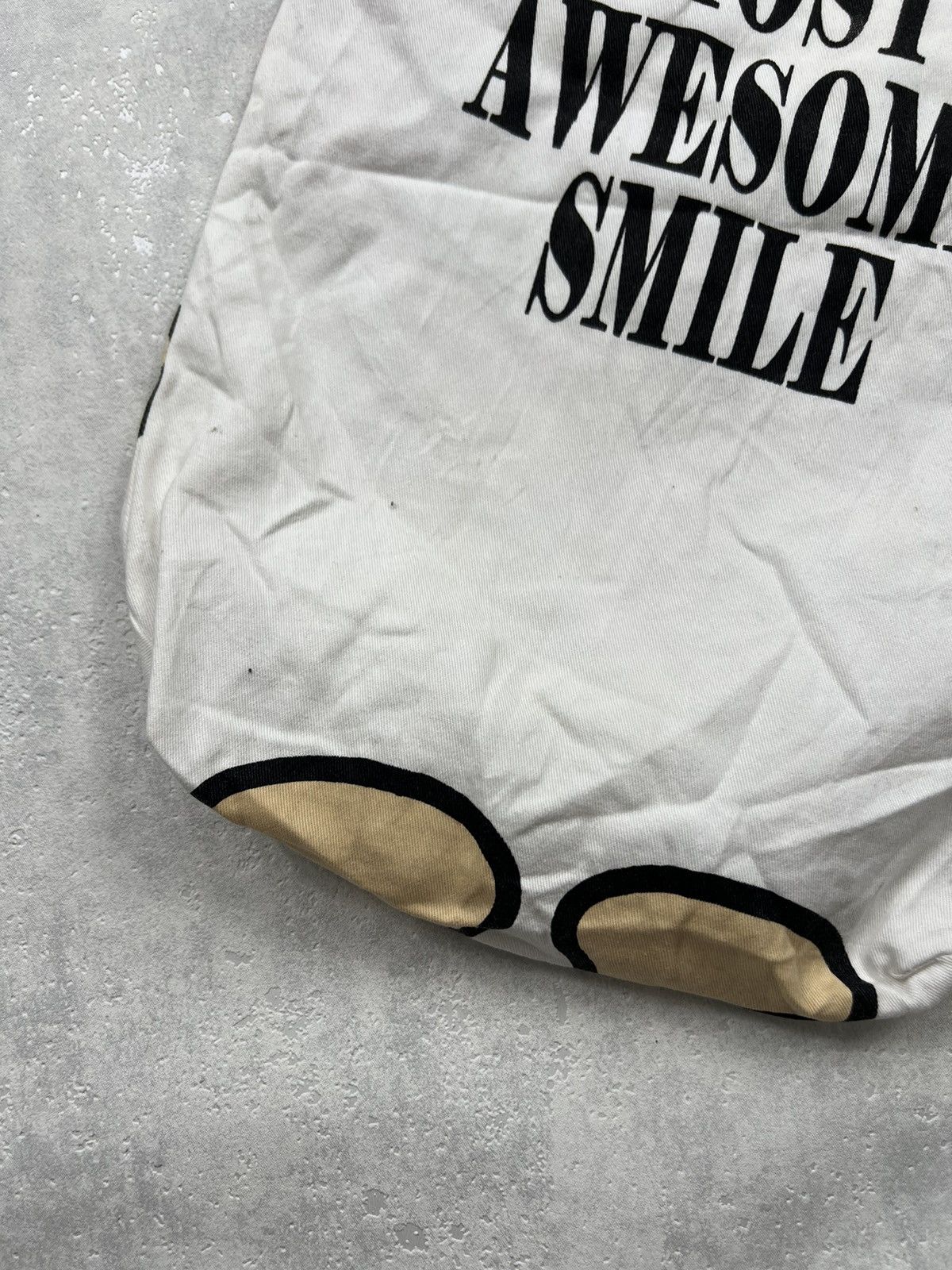 Hysteric Glamour HYSTERIC GLAMOUR MINI MOST AWESOME SMILE RARE Y2K TOTE BAG Size ONE SIZE - 7 Thumbnail