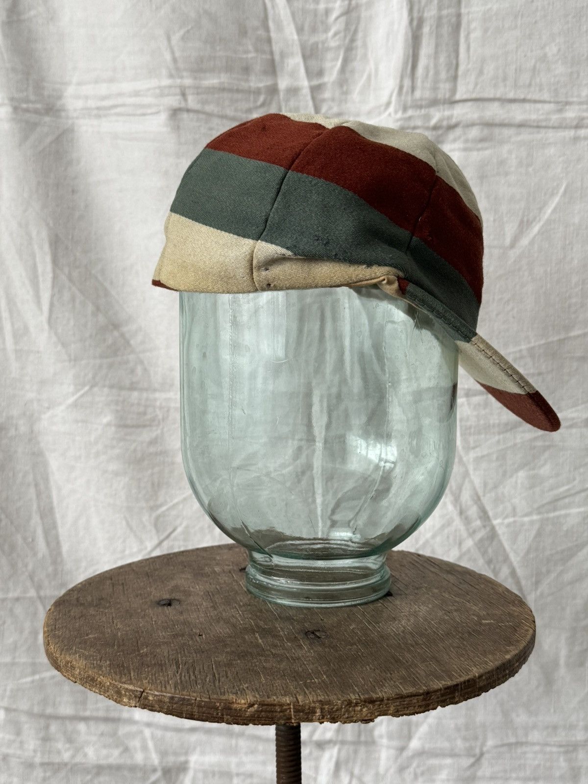 Vintage 1940s Vintage England Faded Wool Cricket Hat Size ONE SIZE - 4 Thumbnail