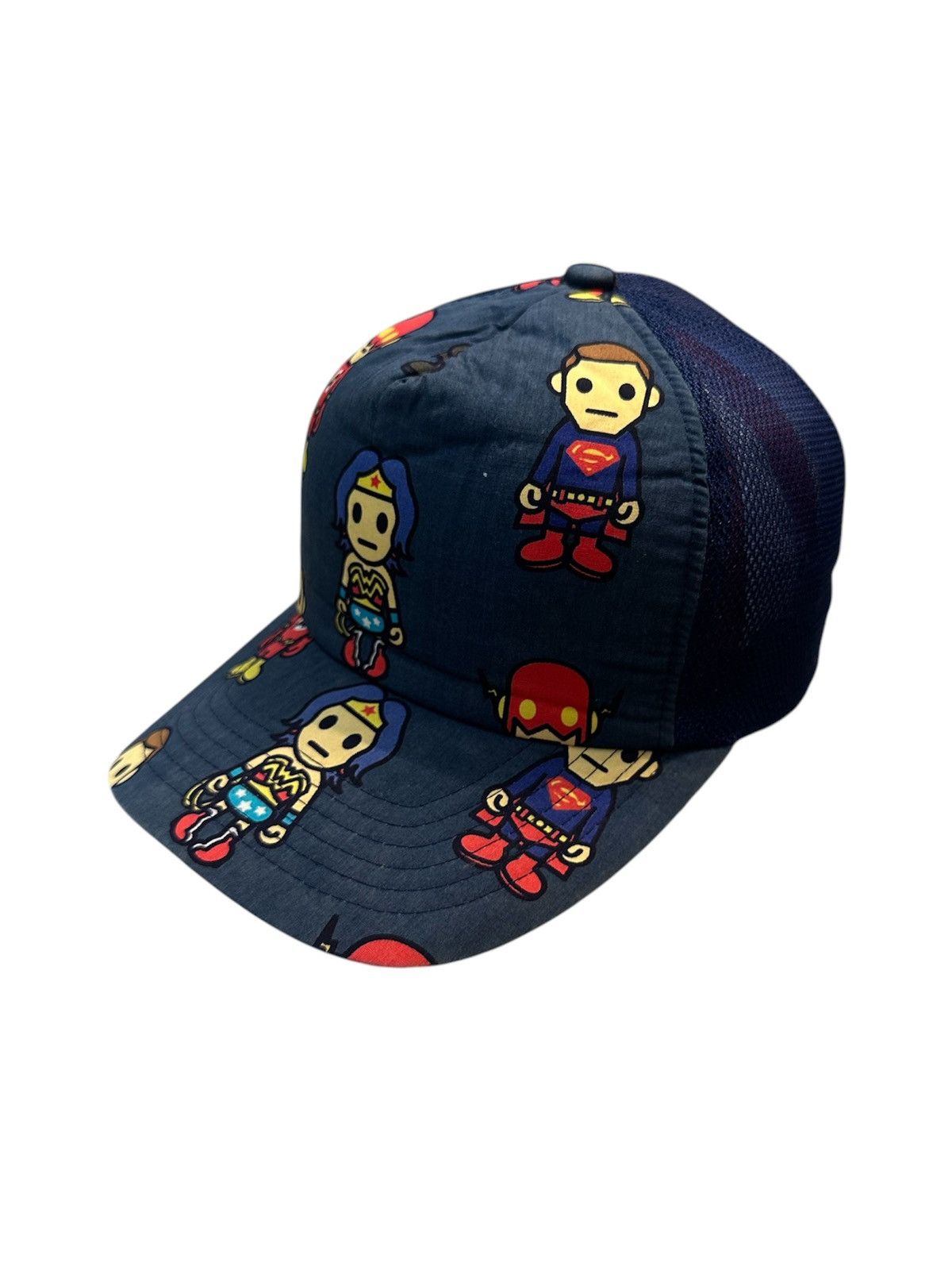 Bape 2007 A Bathing Ape DC Comics Trucker Hat Size ONE SIZE - 1 Thumbnail