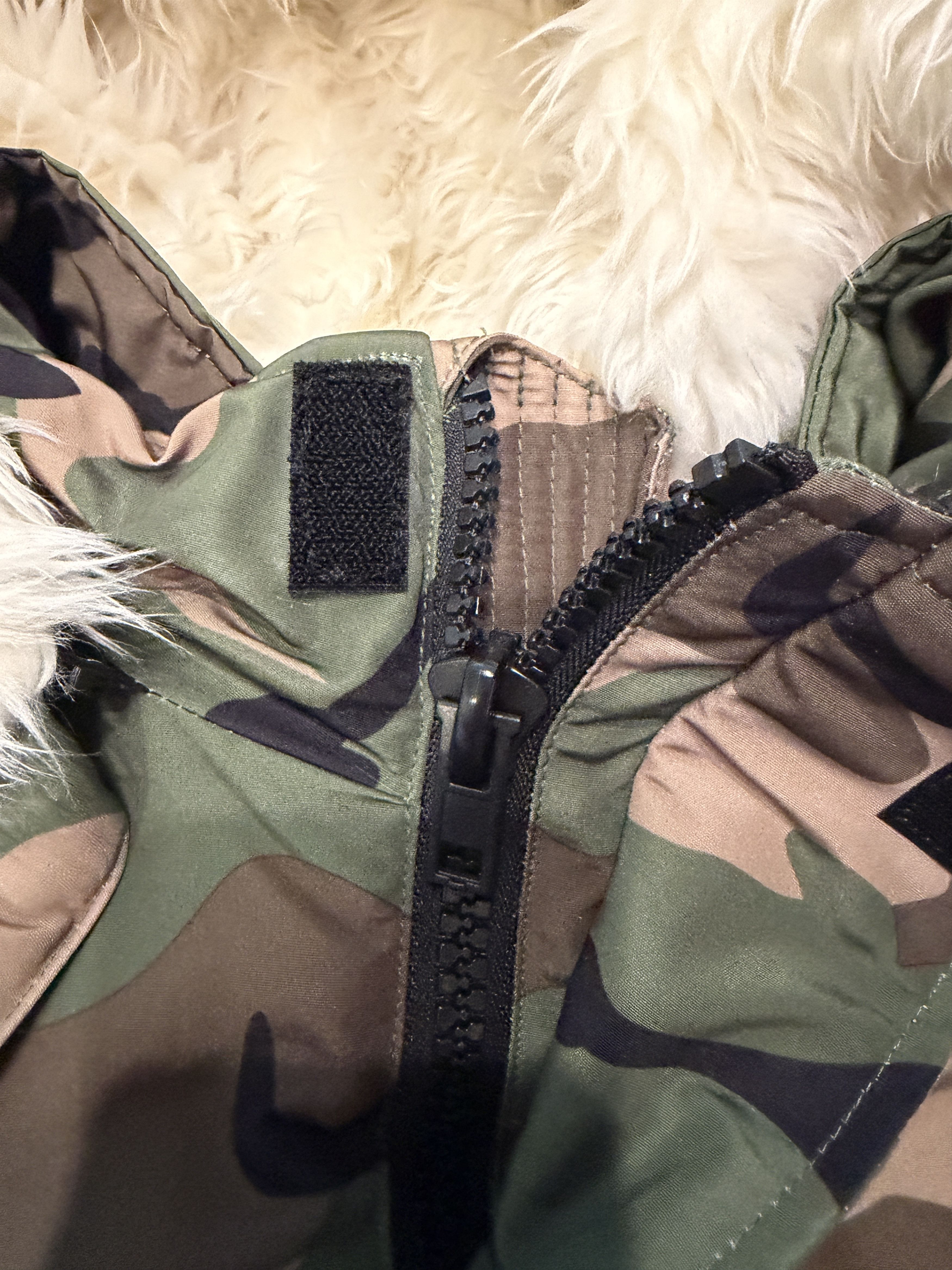 Kanye West Yeezy PK-01 Green Camo Fur Hood Parka Size 1 Size US M / EU 48-50 / 2 - 4 Thumbnail