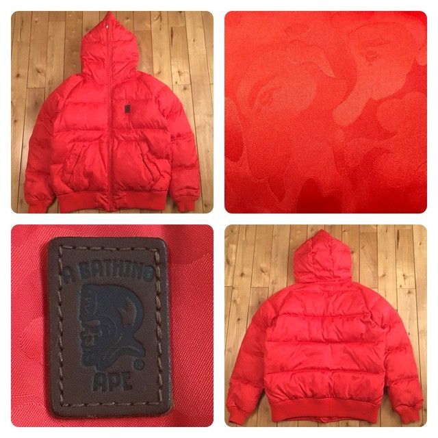 Bape BAPE Solid camo full zip hoodie puffer down jacket APE NIGO Size US XL / EU 56 / 4 - 1 Thumbnail