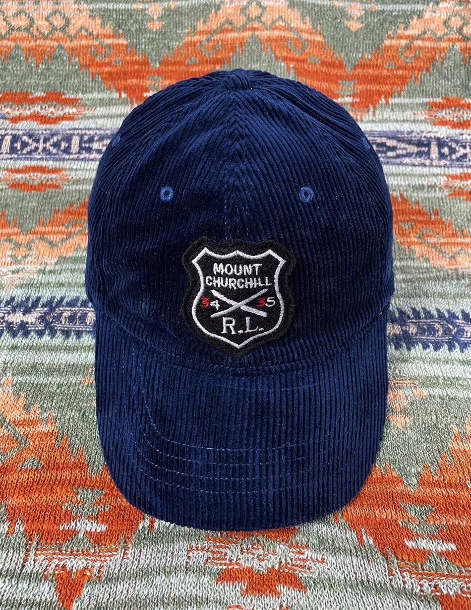Polo Ralph Lauren Polo Ralph Lauren Corduroy Baseball Hat Cap Size ONE SIZE - 1 Thumbnail