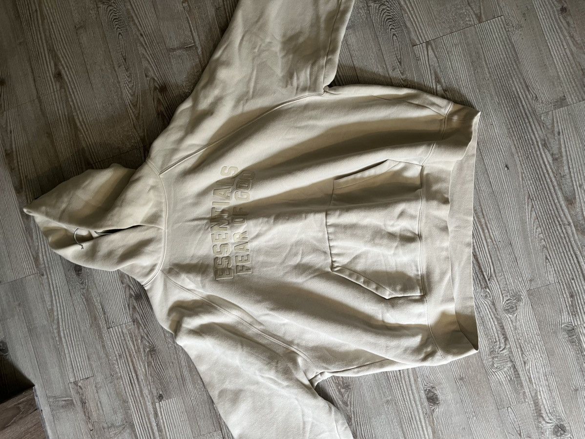 Essentials Essentials fear of god egg shell hoodie Size US XL / EU 56 / 4 - 1 Thumbnail