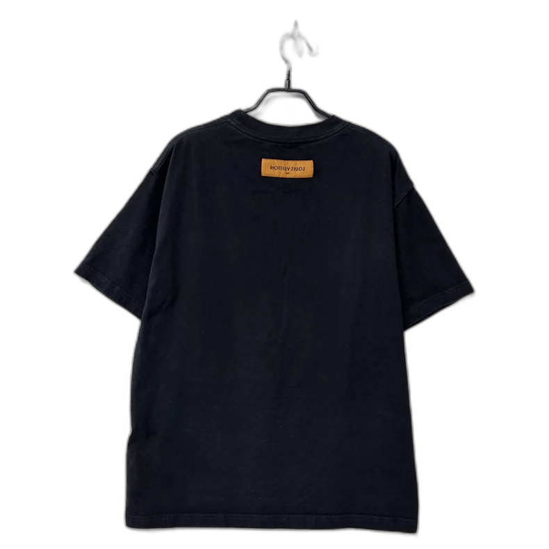 Louis Vuitton Louis Vuitton Black Logo Short Sleeve Tee Size L / US 10 / IT 46 - 1 Thumbnail