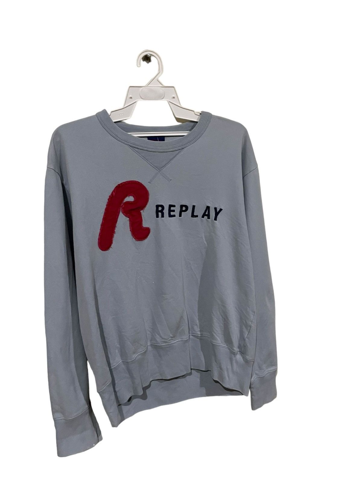 Grailed × Replay Replay Vintage Distressed Sweatshirt Size US M / EU 48-50 / 2 - 4 Thumbnail