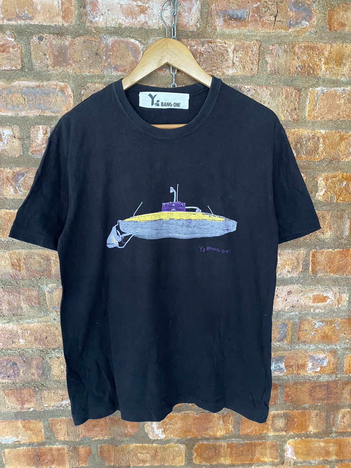 Y's for Men Y's Submarine purple tee Size US M / EU 48-50 / 2 - 2 Thumbnail