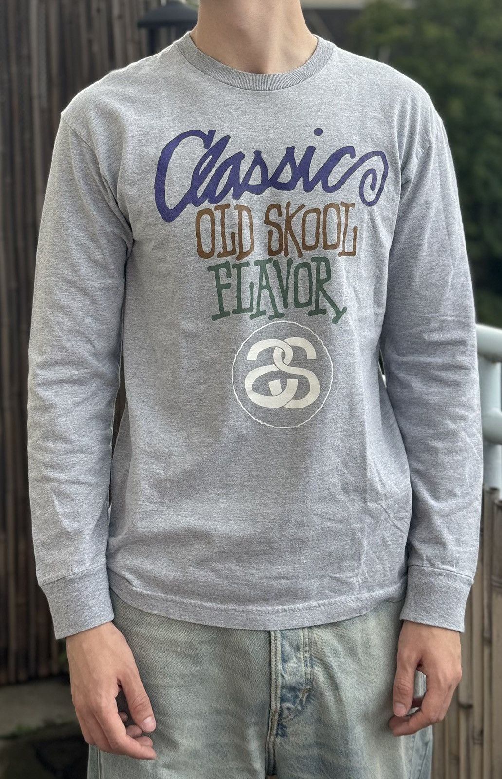 Stussy Stussy gray long sleeve made in Mexico Size US M / EU 48-50 / 2 - 1 Thumbnail