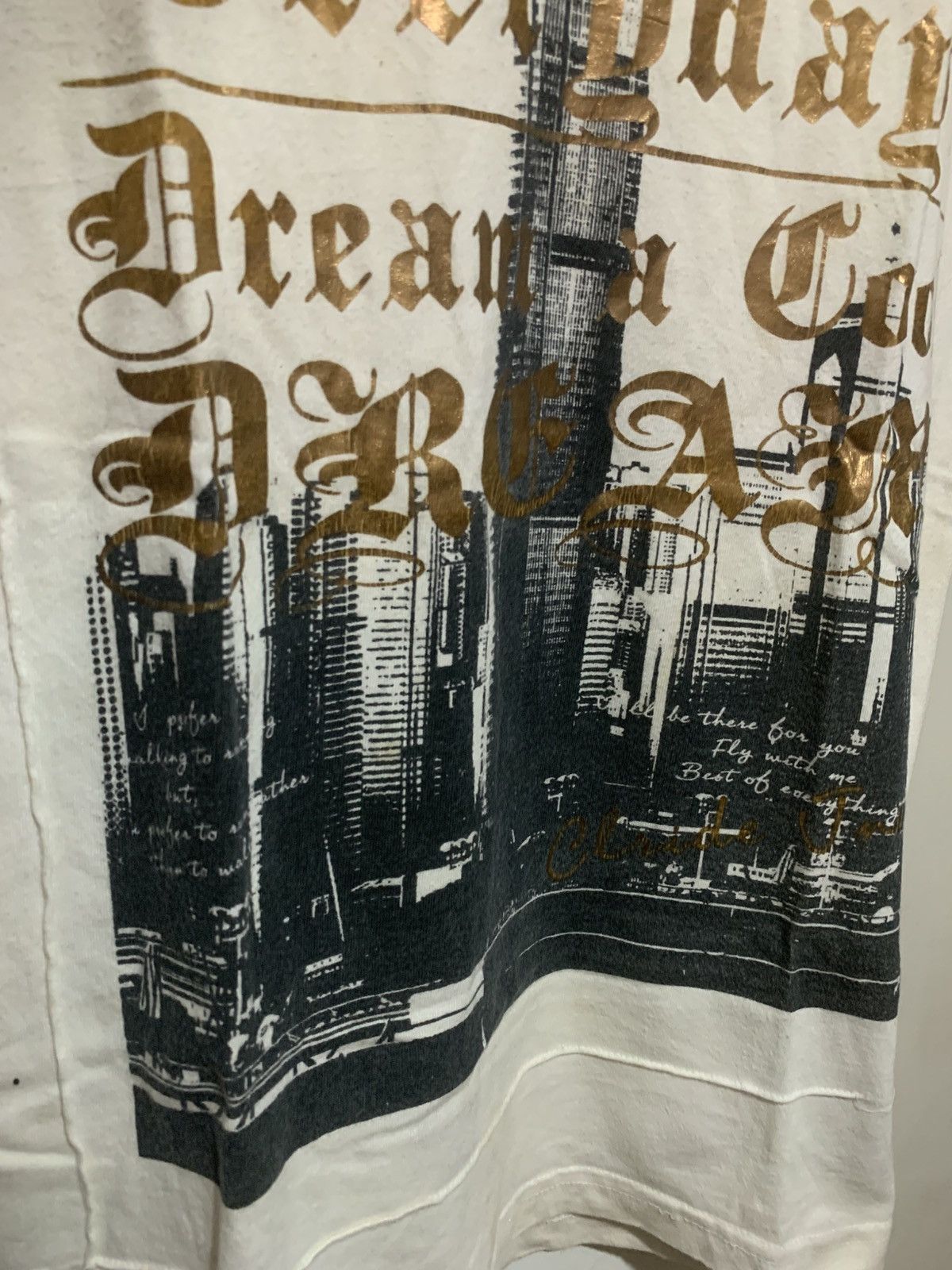 If Six Was Nine Clride Poem City Vlone ERD Vale Style Tee Shirt Size US M / EU 48-50 / 2 - 7 Thumbnail