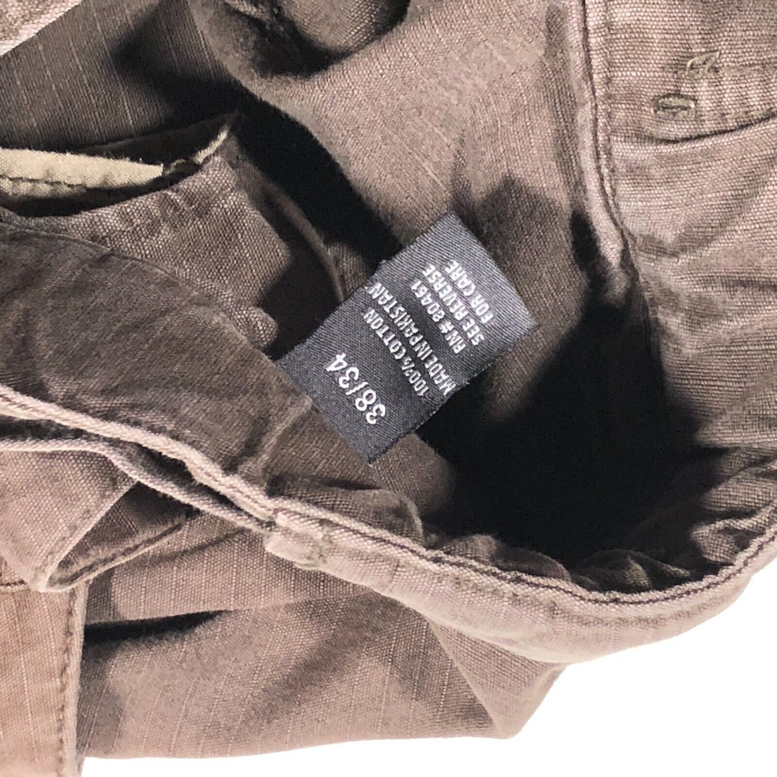 Carhartt × Wrangler Guide Gear Pants 38x34 Brown Ripstop Cargo Double Knee Size US 38 / EU 54 - 4 Thumbnail