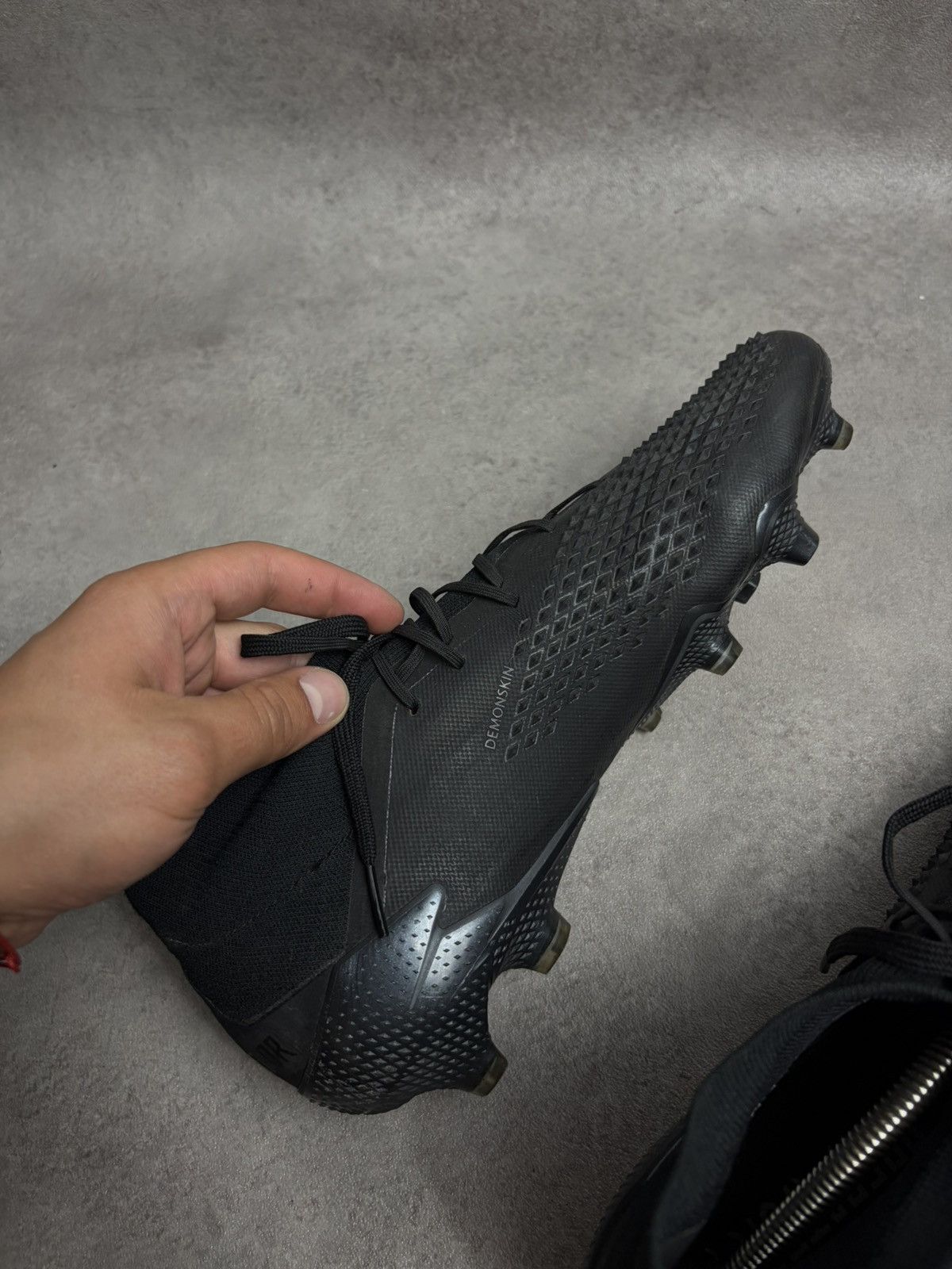 Adidas Adidas Predator Demonskin Mutator Mens Pro Football Sneakers Size US 12 / EU 45 - 7 Thumbnail