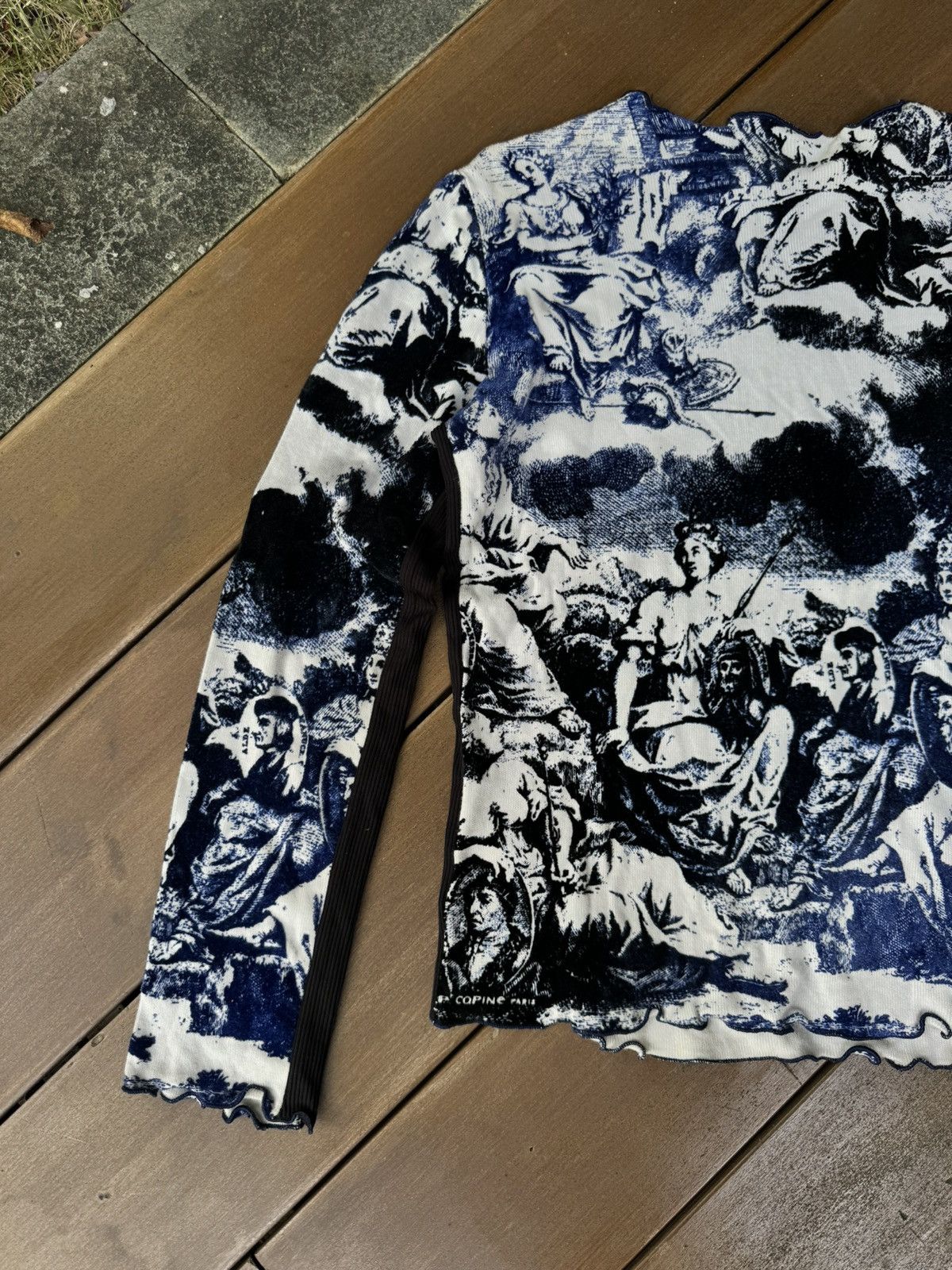 Cop Copine × Japanese Brand COP COPINE PARIS LONG SLEAVE TSHIRT Size M / US 6-8 / IT 42-44 - 11 Thumbnail