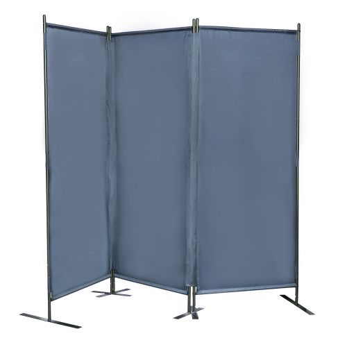 Designer × Homemade 6 Ft Modern Room Divider, 3-Panel Folding Privacy Screen w/ Size US L / EU 52-54 / 3 - 2 Thumbnail