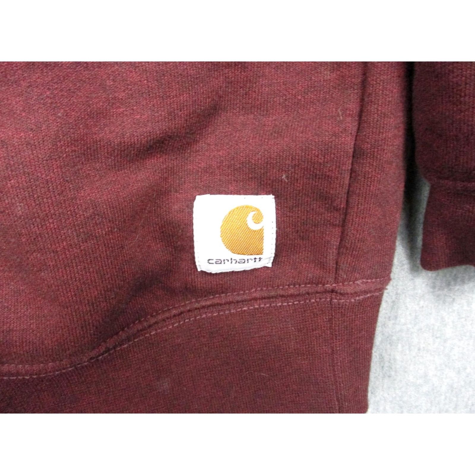 Carhartt Carhartt Sweatshirt Mens 2XL Red Fleece Pullover Crewneck Logo Graphic Tagless Size US XXL / EU 58 / 5 - 3 Thumbnail