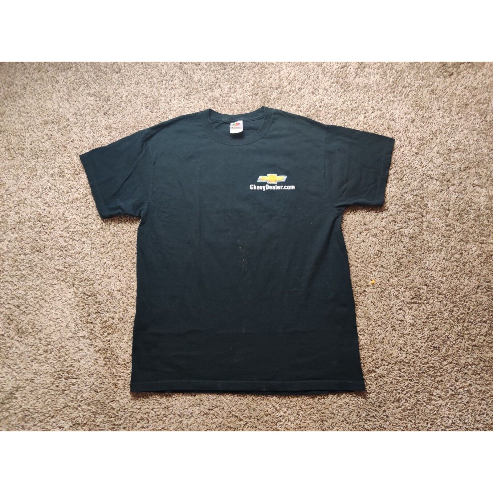 Fruit Of The Loom Chicago White Sox Shirt Adult Mens Large Black Chevrolet Size US L / EU 52-54 / 3 - 3 Thumbnail