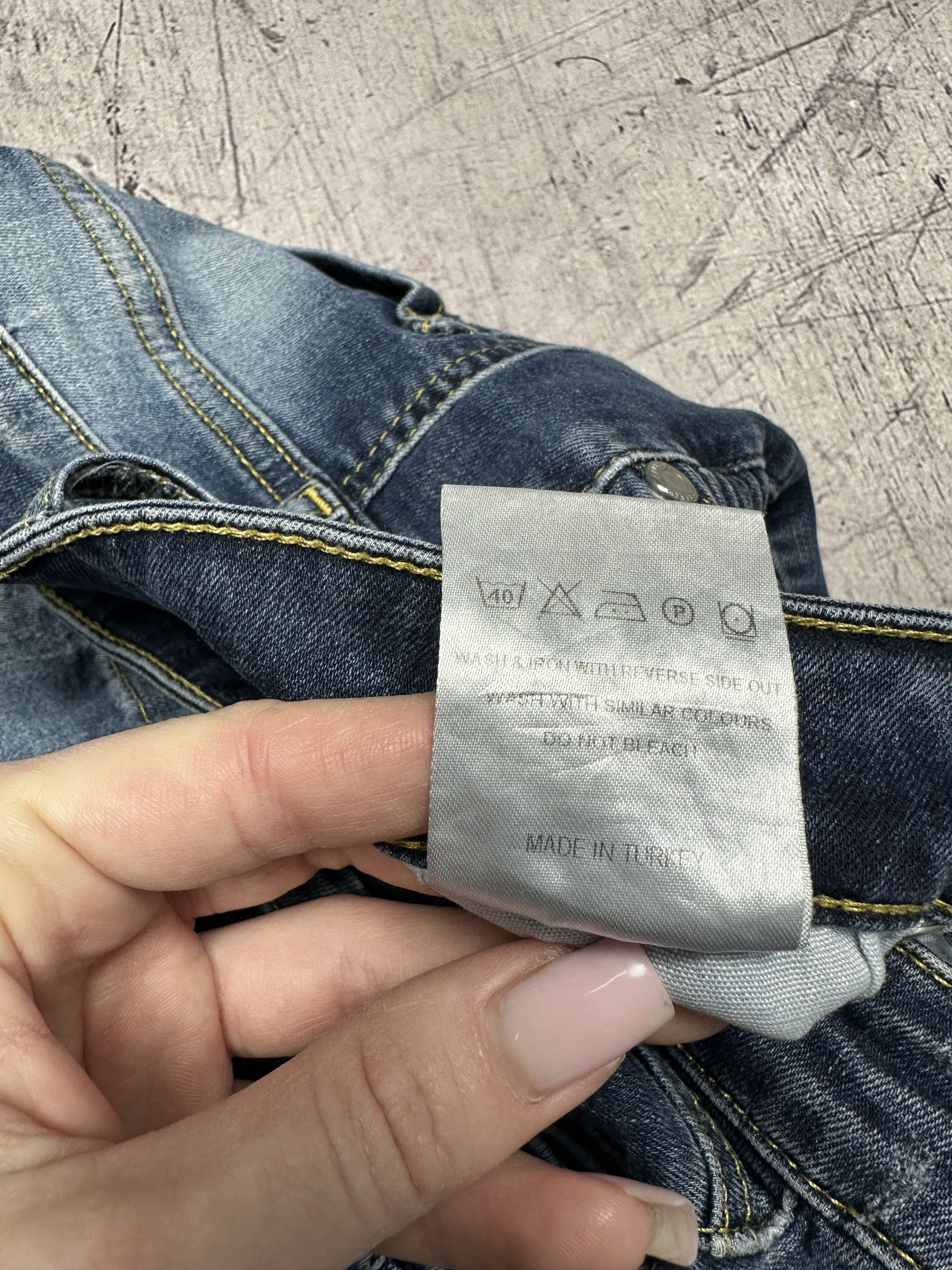 Represent Clo. Represent Mens Biker Distressed Jeans Denim Pants Size US 30 / EU 46 - 7 Thumbnail