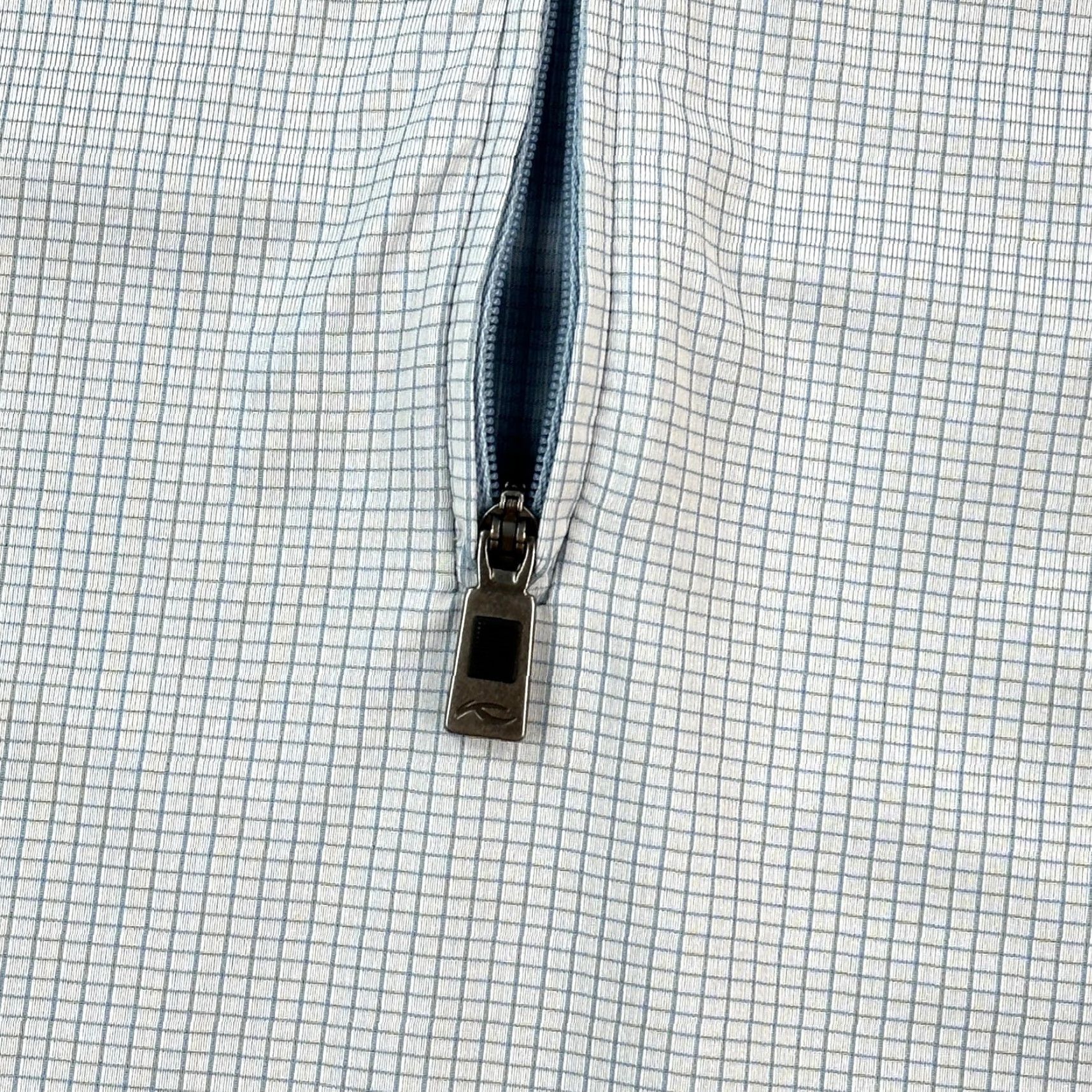 KJUS KJUS Ashton Midlayer Pullover Mens XL Blue Micro Grid Performance 1/2 Zip Golf Shirt Size US XL / EU 56 / 4 - 5 Thumbnail
