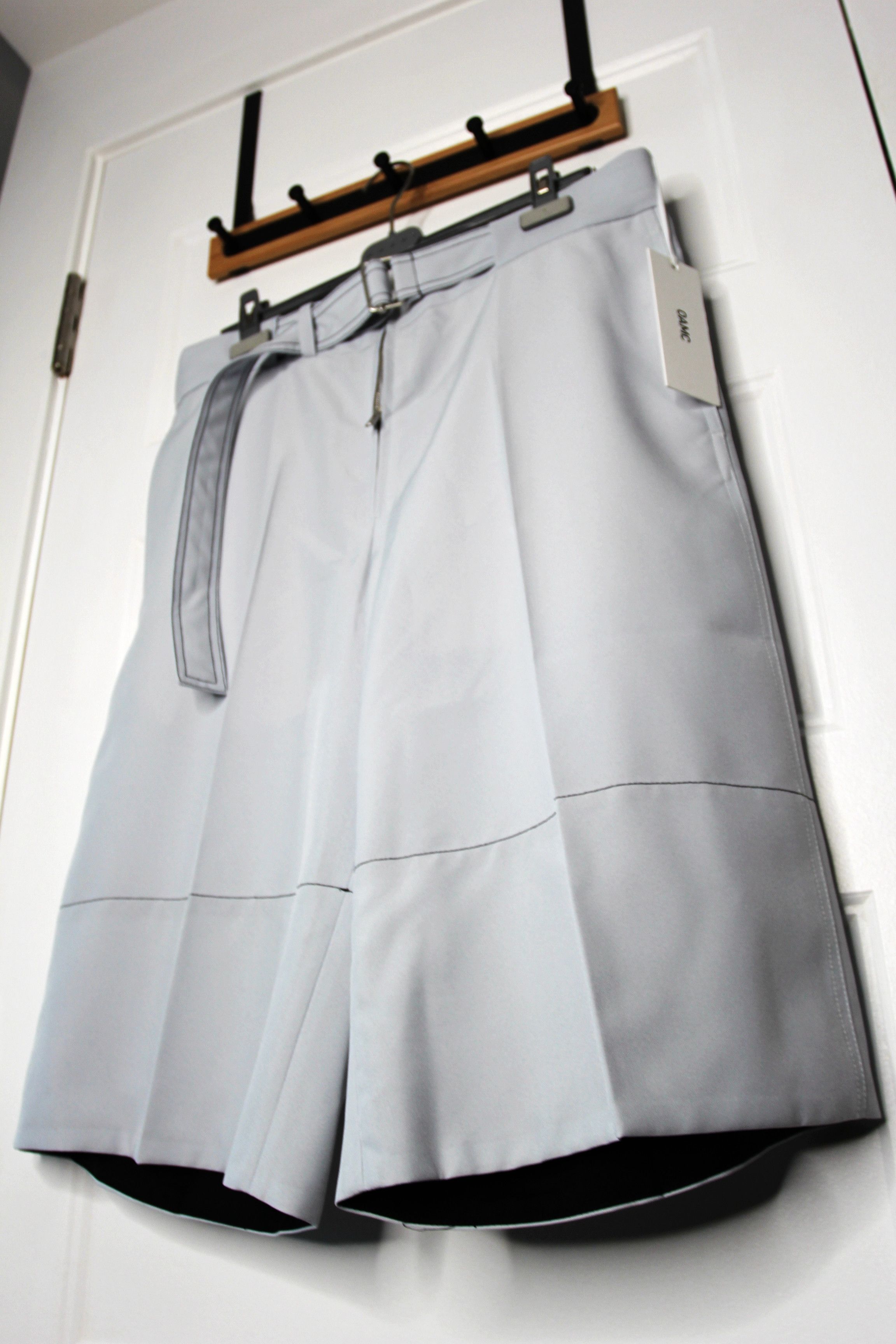 OAMC BNWT SS23 OAMC ACCENT STITCHING LONG BELTED SHORTS L Size US 34 / EU 50 - 5 Thumbnail