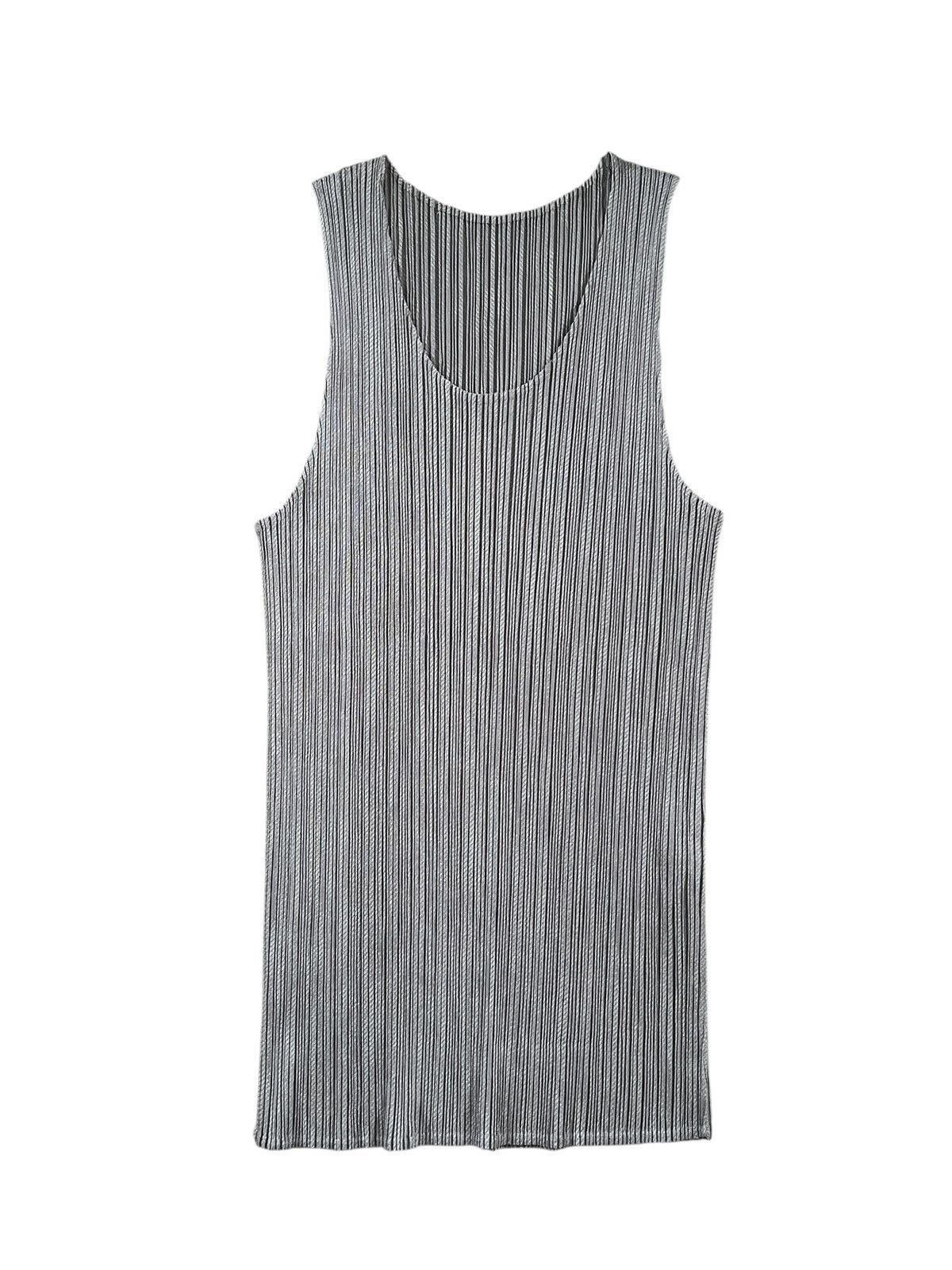 Pleats Please Issey Miyake 1990s Issey Miyake Pleats Please Tank Top Size S / US 4 / IT 40 - 3 Thumbnail